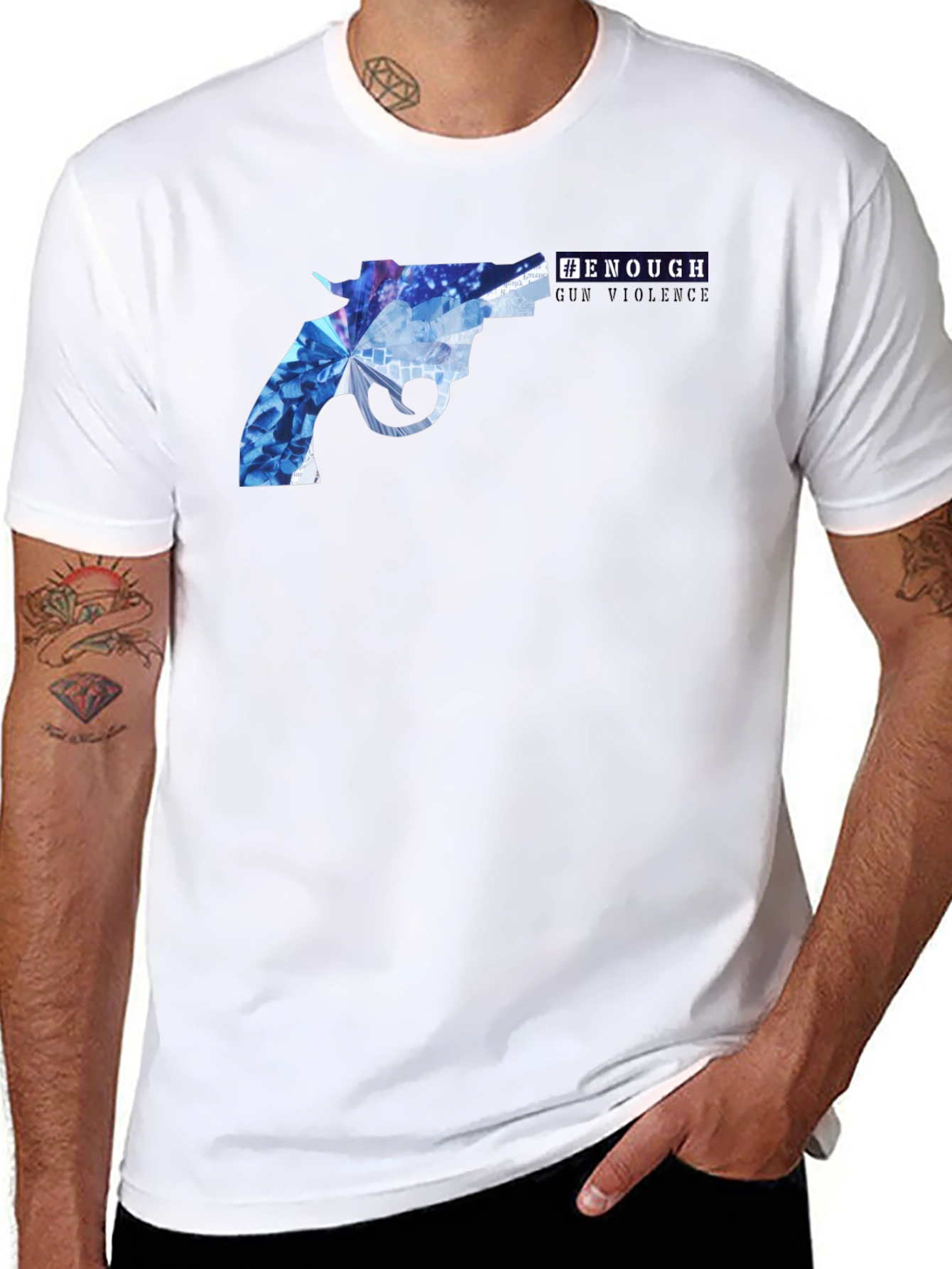 Enough Gun Violence Tee - Graphic Activist T-Shirt