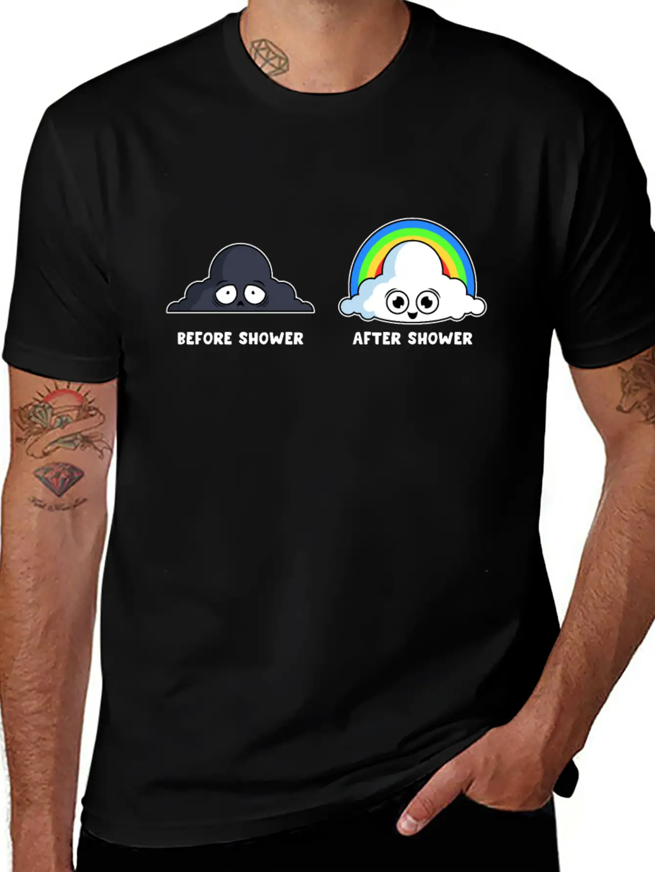 Showers Weather Funny Unisex Casual T-Shirt – Clean Design For Daily Comfort