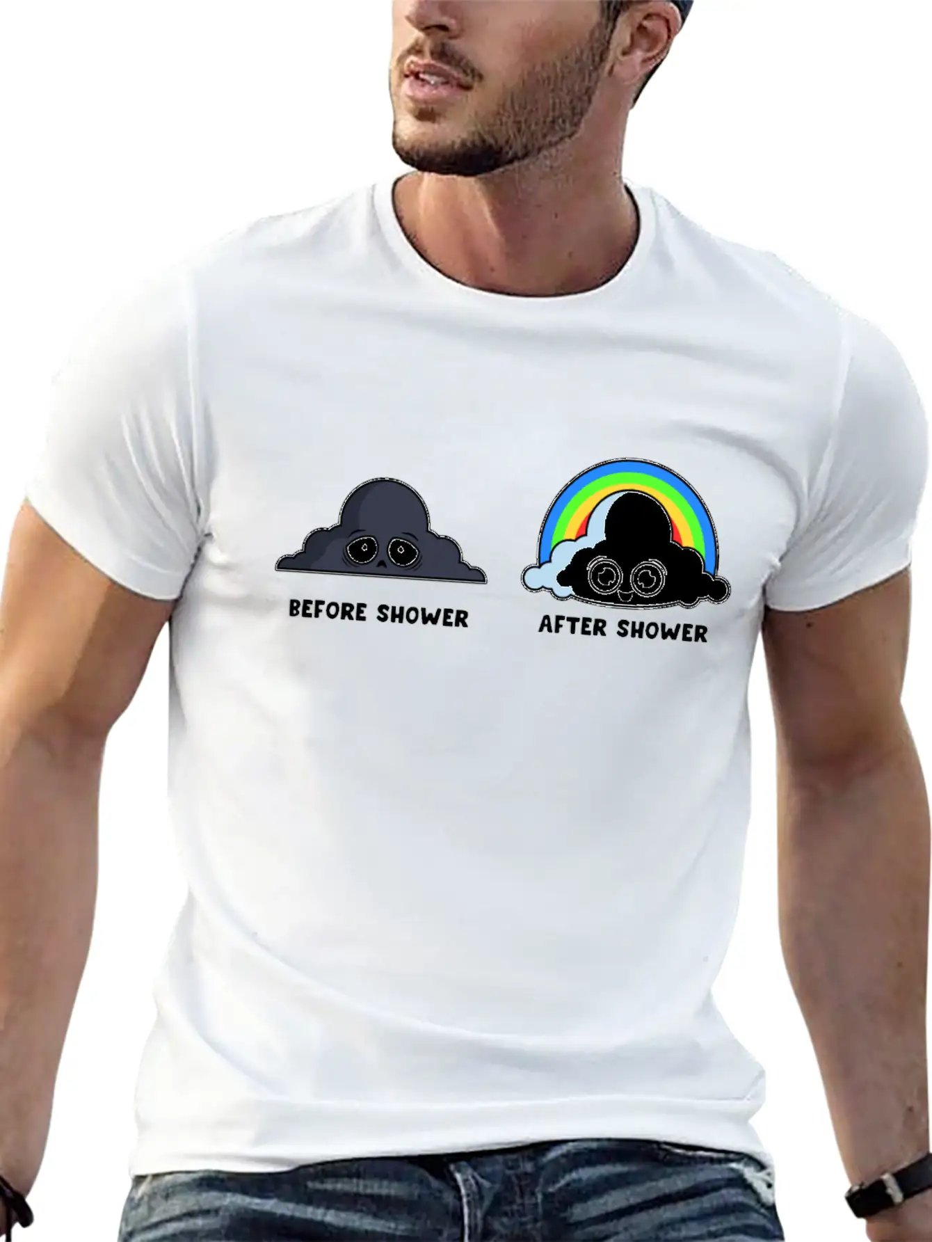 Showers Weather Funny Unisex Casual T-Shirt – Clean Design For Daily Comfort