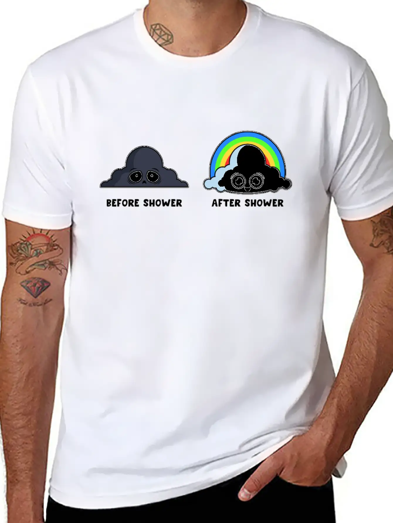 Showers Weather Funny Unisex Casual T-Shirt – Clean Design For Daily Comfort