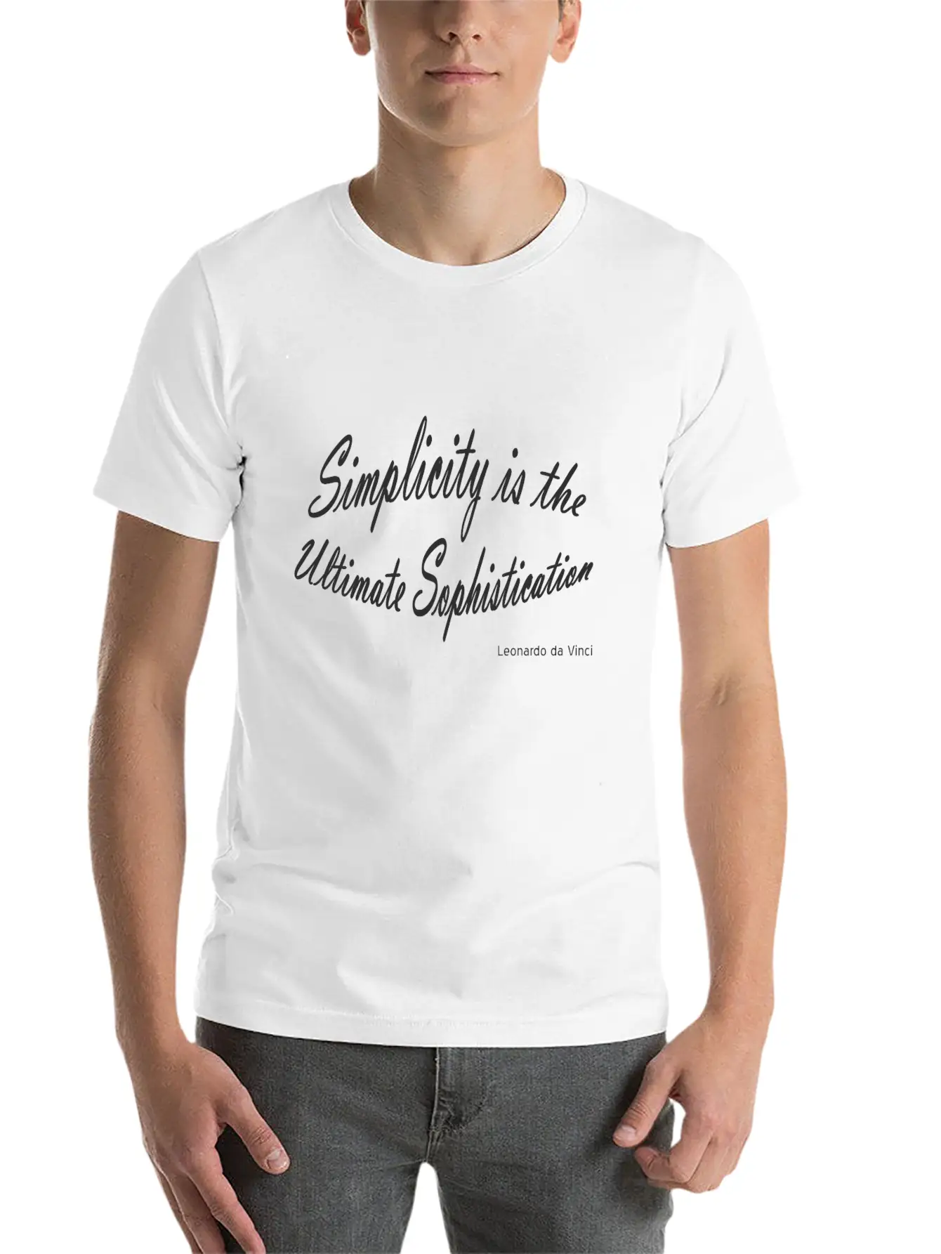 Simplicity 2 Unisex Casual T-Shirt – Clean Design For Daily Comfort