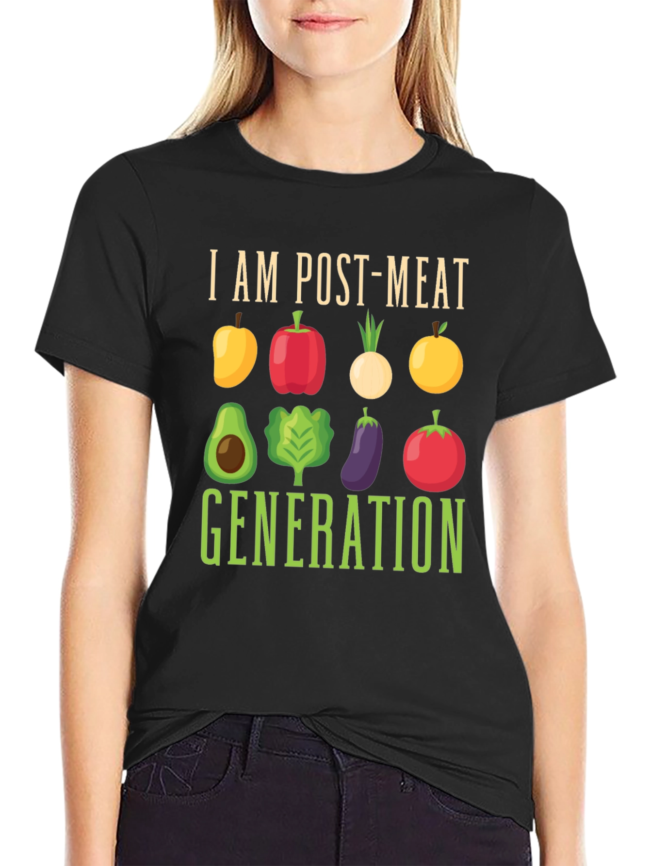 Post-Meat Generation Vegetarian T-Shirt