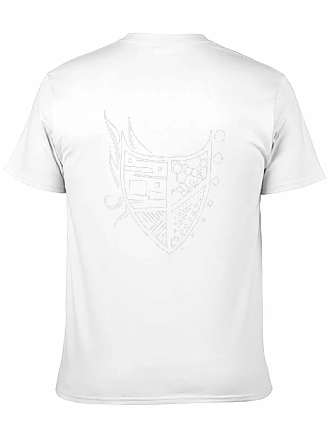 Abstract Shield Graphic Tee