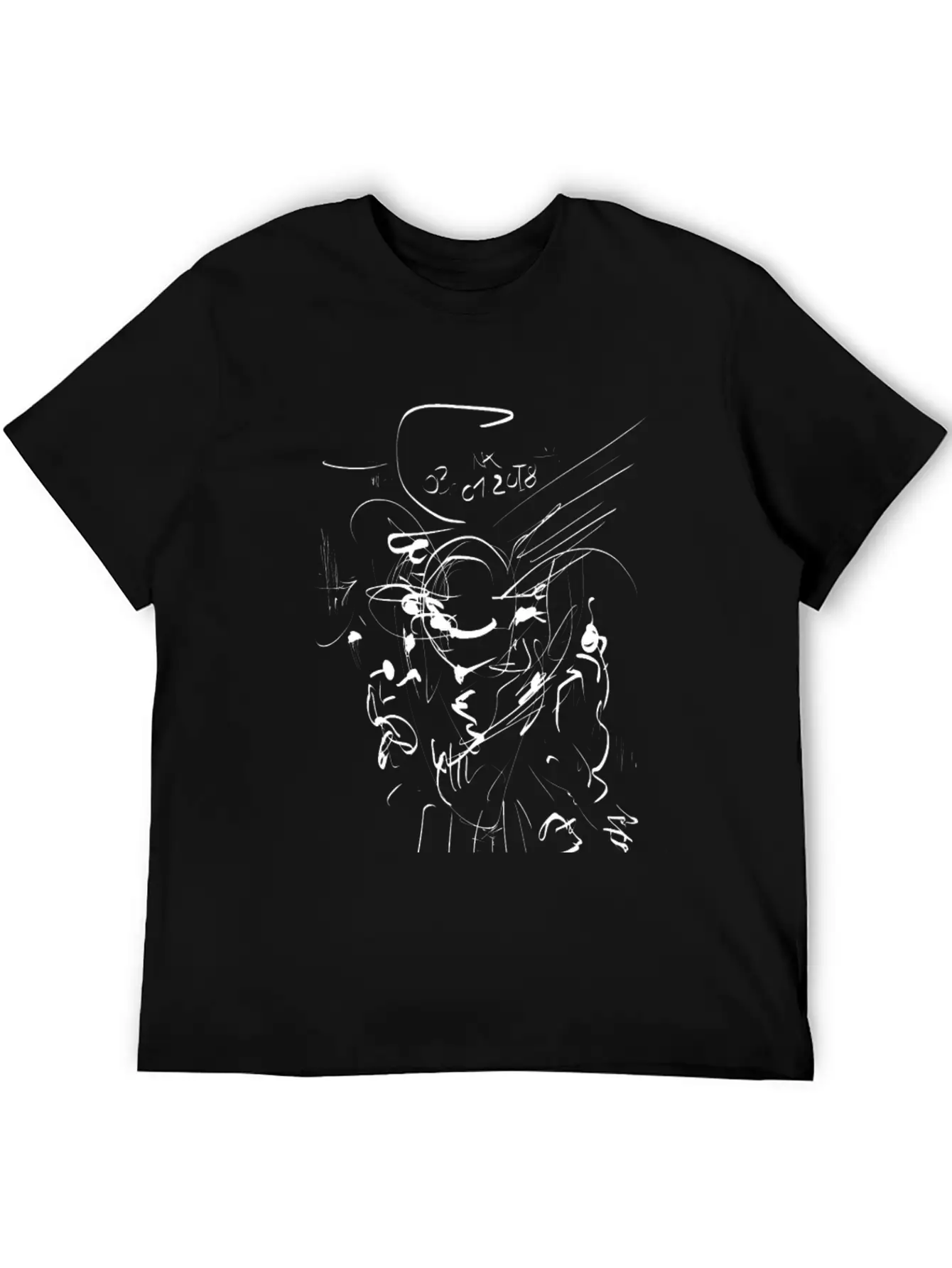 Sketch Unisex Casual T-Shirt – Clean Design For Daily Comfort
