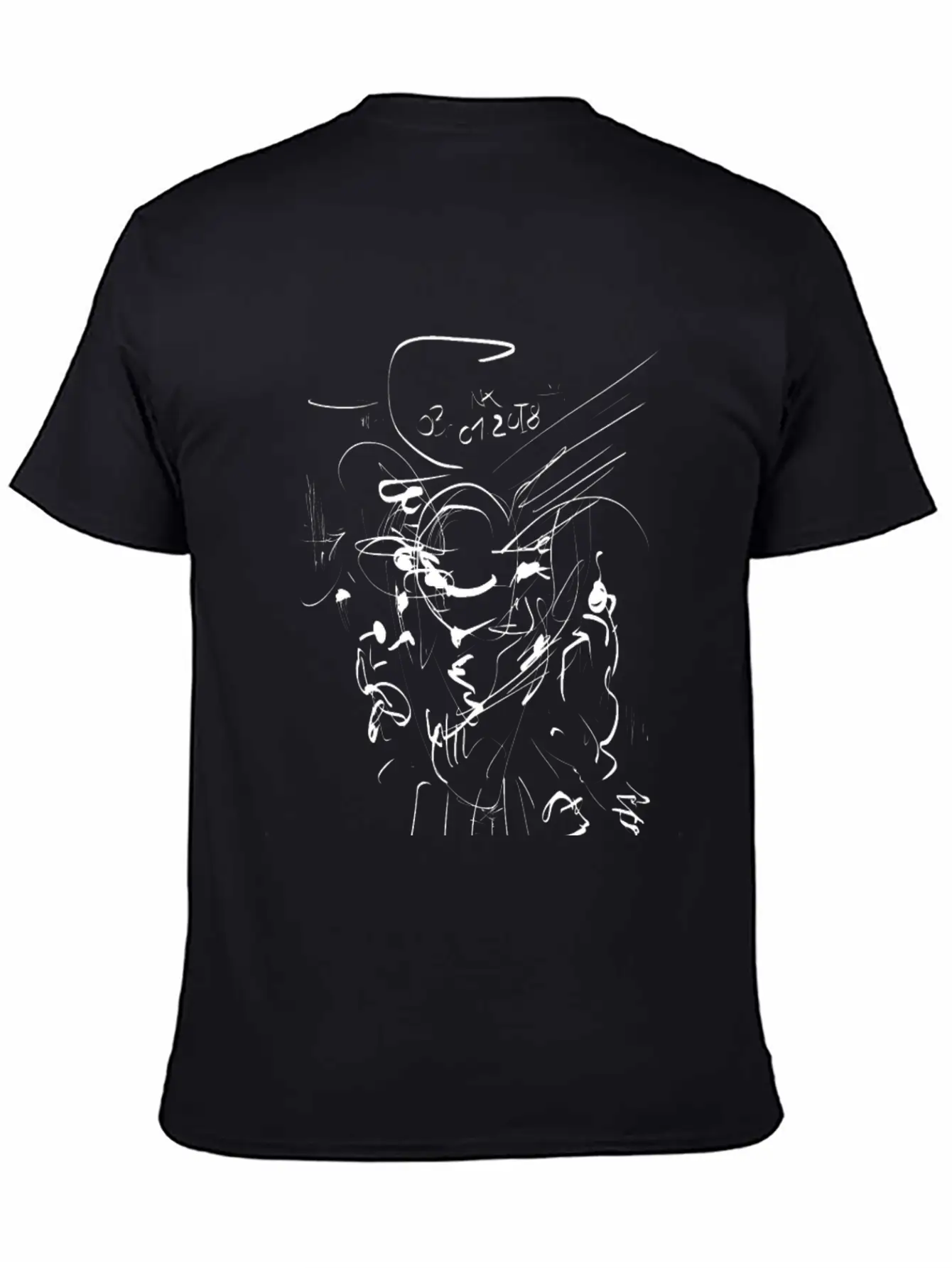 Sketch Unisex Casual T-Shirt – Clean Design For Daily Comfort