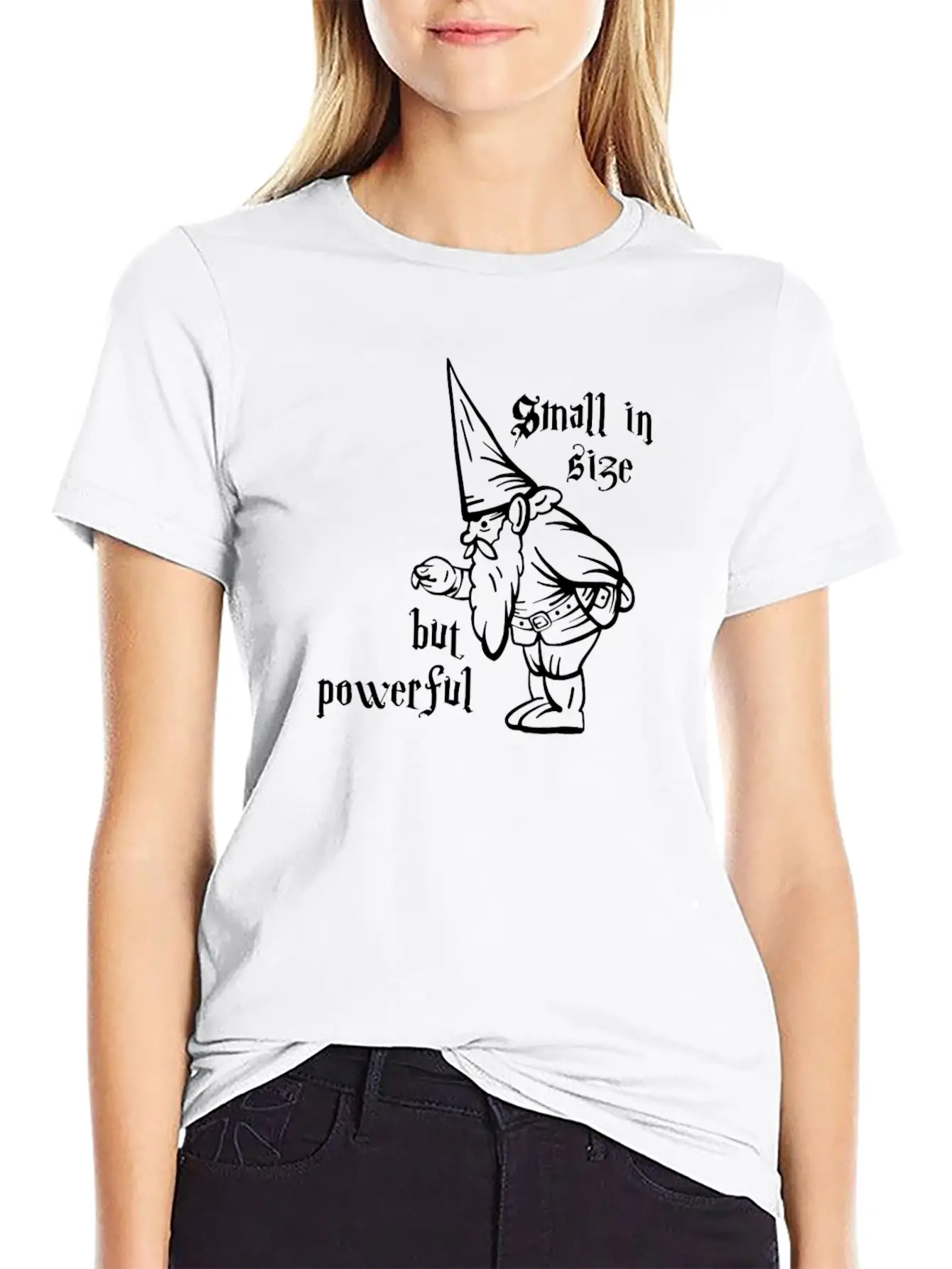 Small But Strong Unisex Casual T-Shirt – Clean Design For Daily Comfort