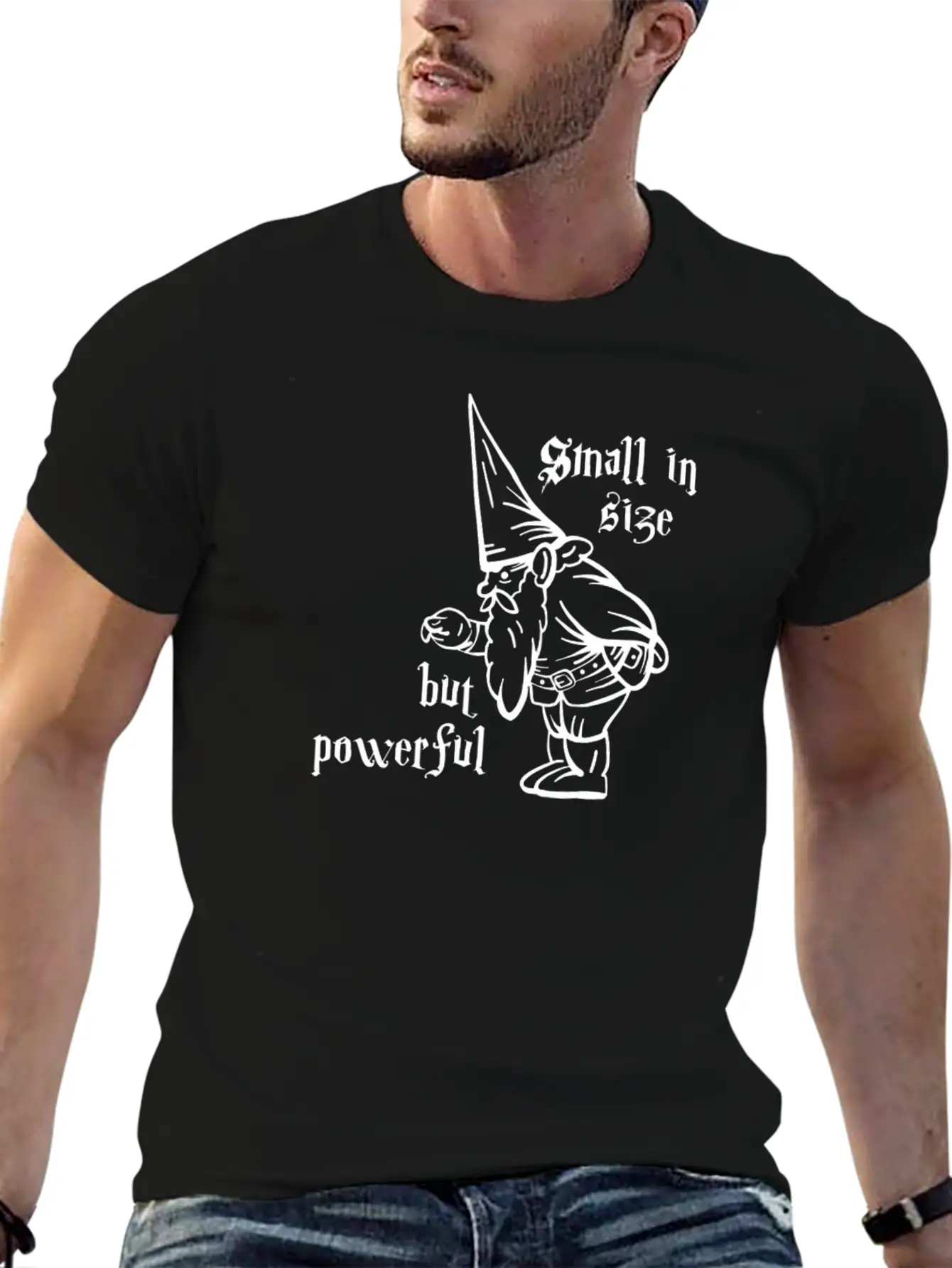 Small But Strong Unisex Casual T-Shirt – Clean Design For Daily Comfort