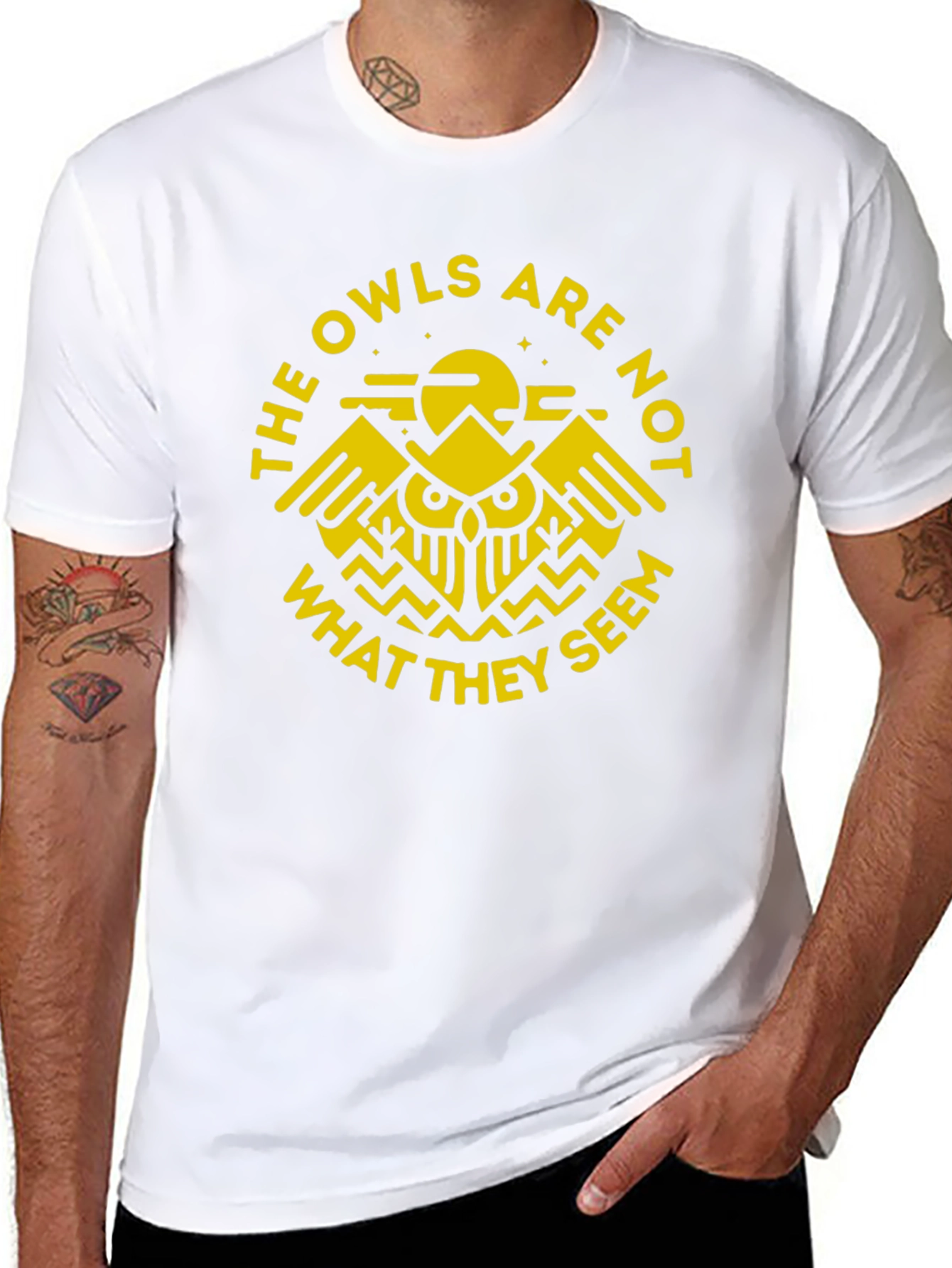 The Owls Are Not What They Seem Graphic Tee
