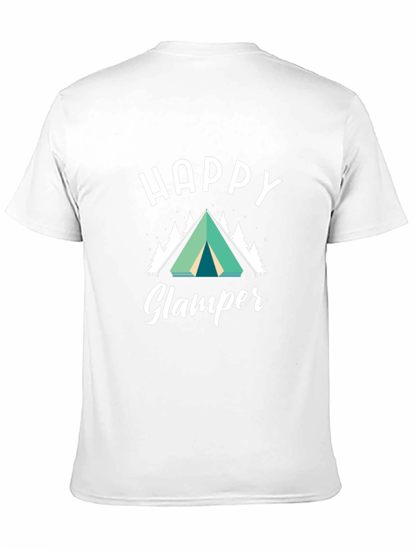 Happy Glamper Graphic Tee - Camping T-Shirt