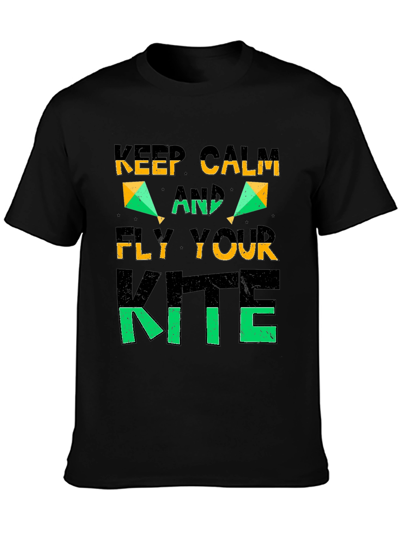 Keep Calm and Fly Your Kite Graphic T-Shirt