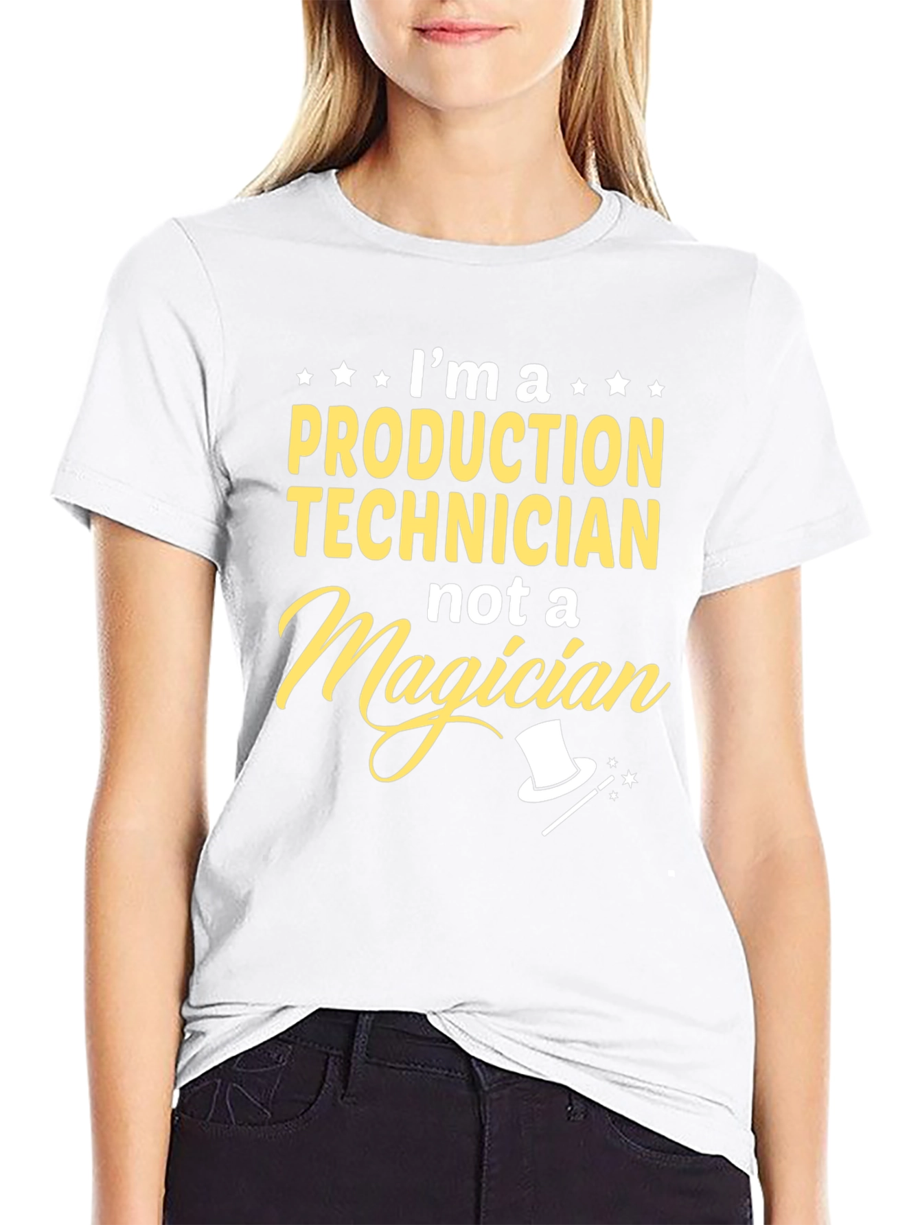 Production Technician T-Shirt - Not a Magician