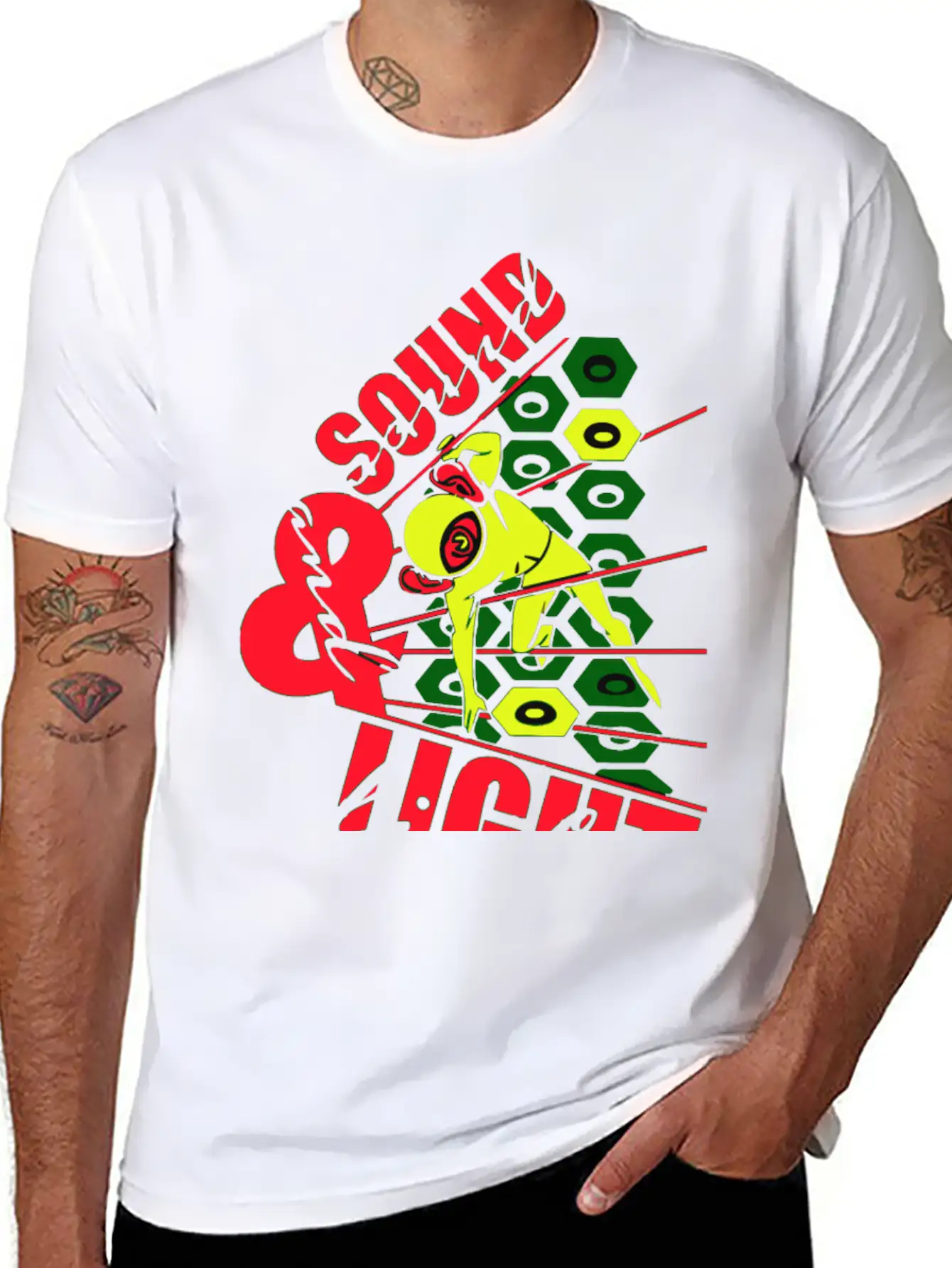 Sound And Light - Sound And Light Unisex Casual T-Shirt – Clean Design For Daily Comfort