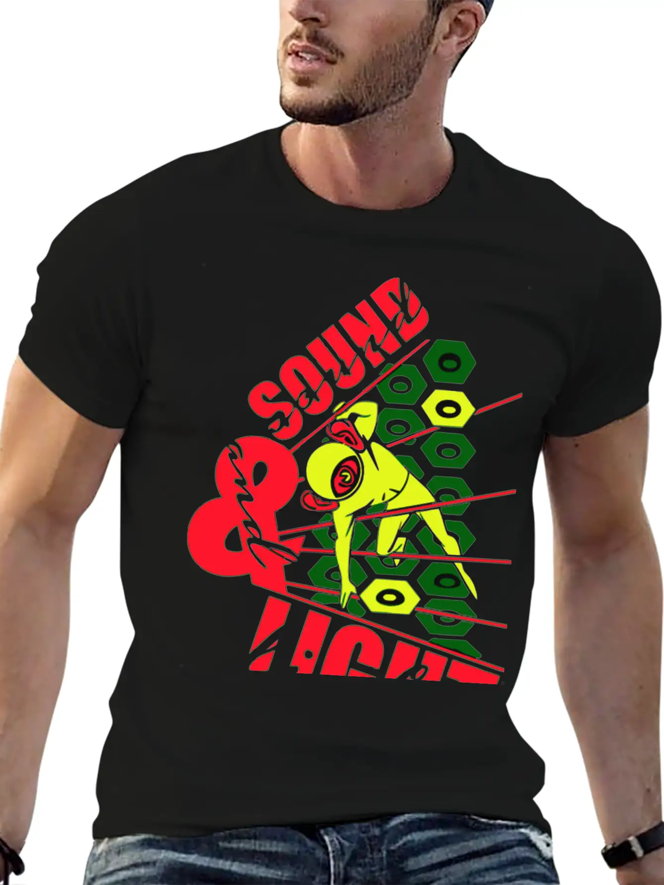 Sound And Light - Sound And Light Unisex Casual T-Shirt – Clean Design For Daily Comfort