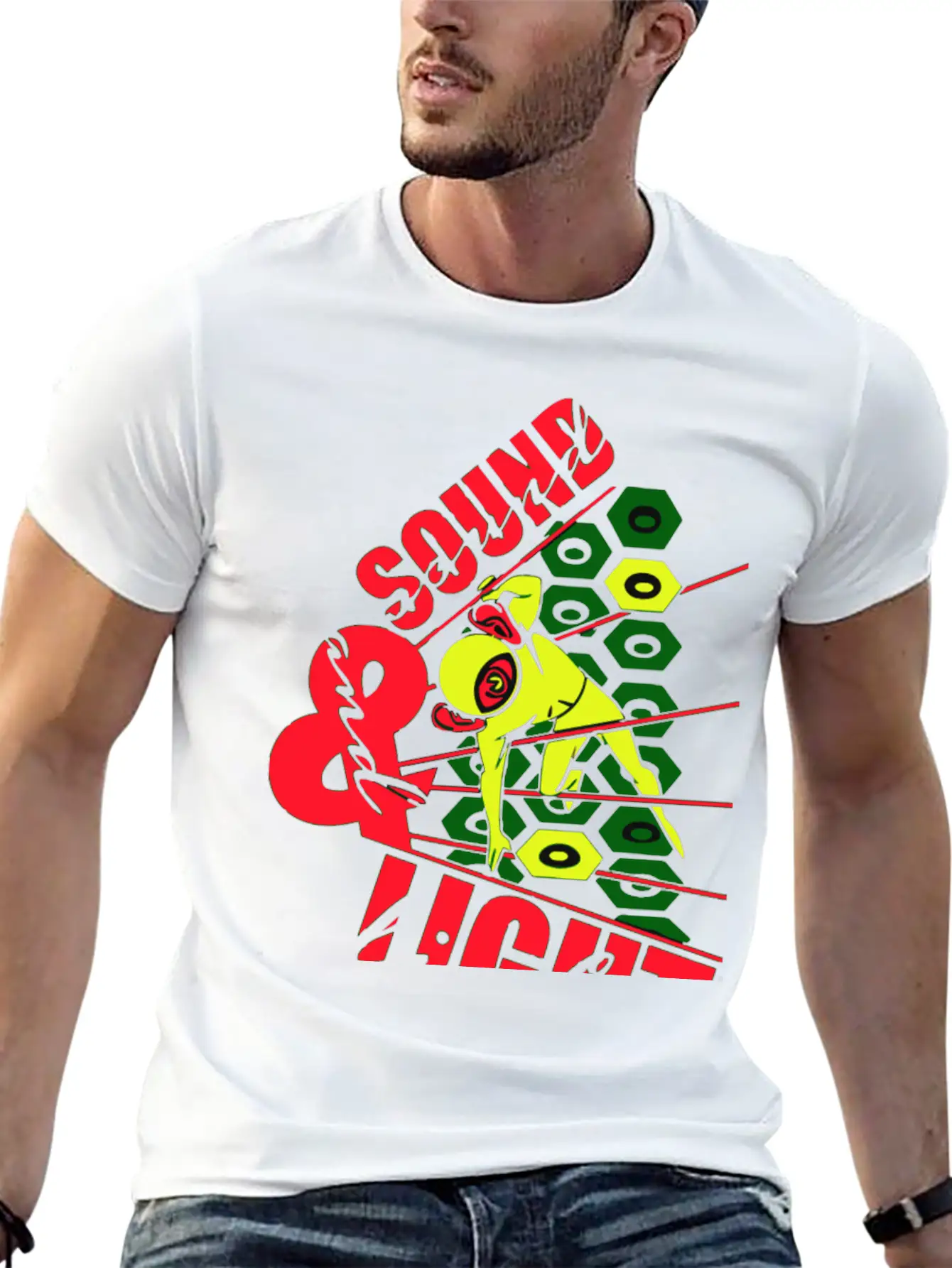 Sound And Light - Sound And Light Unisex Casual T-Shirt – Clean Design For Daily Comfort