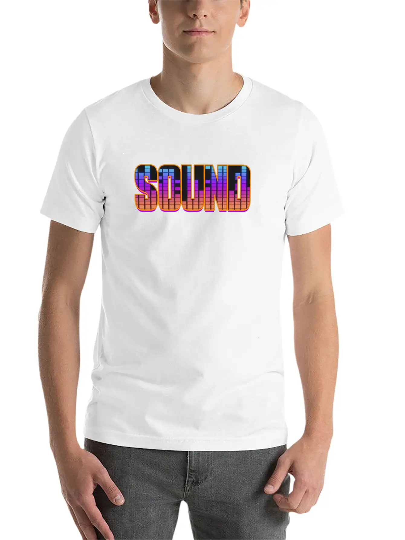 Sound Engineer Music Design Sound Guy Gift Unisex Casual T-Shirt – Clean Design For Daily Comfort