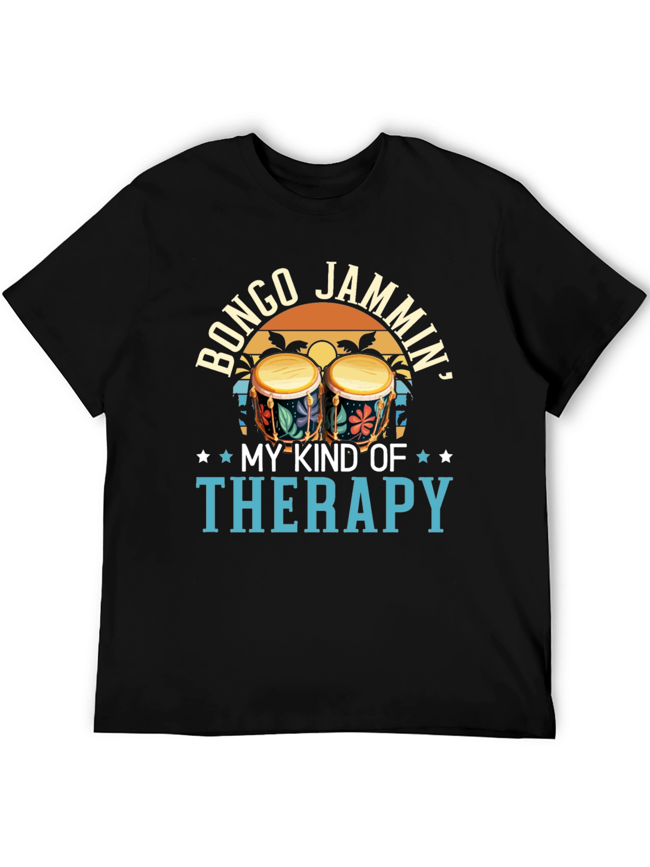 Bongo Jammin Therapy Graphic Tee