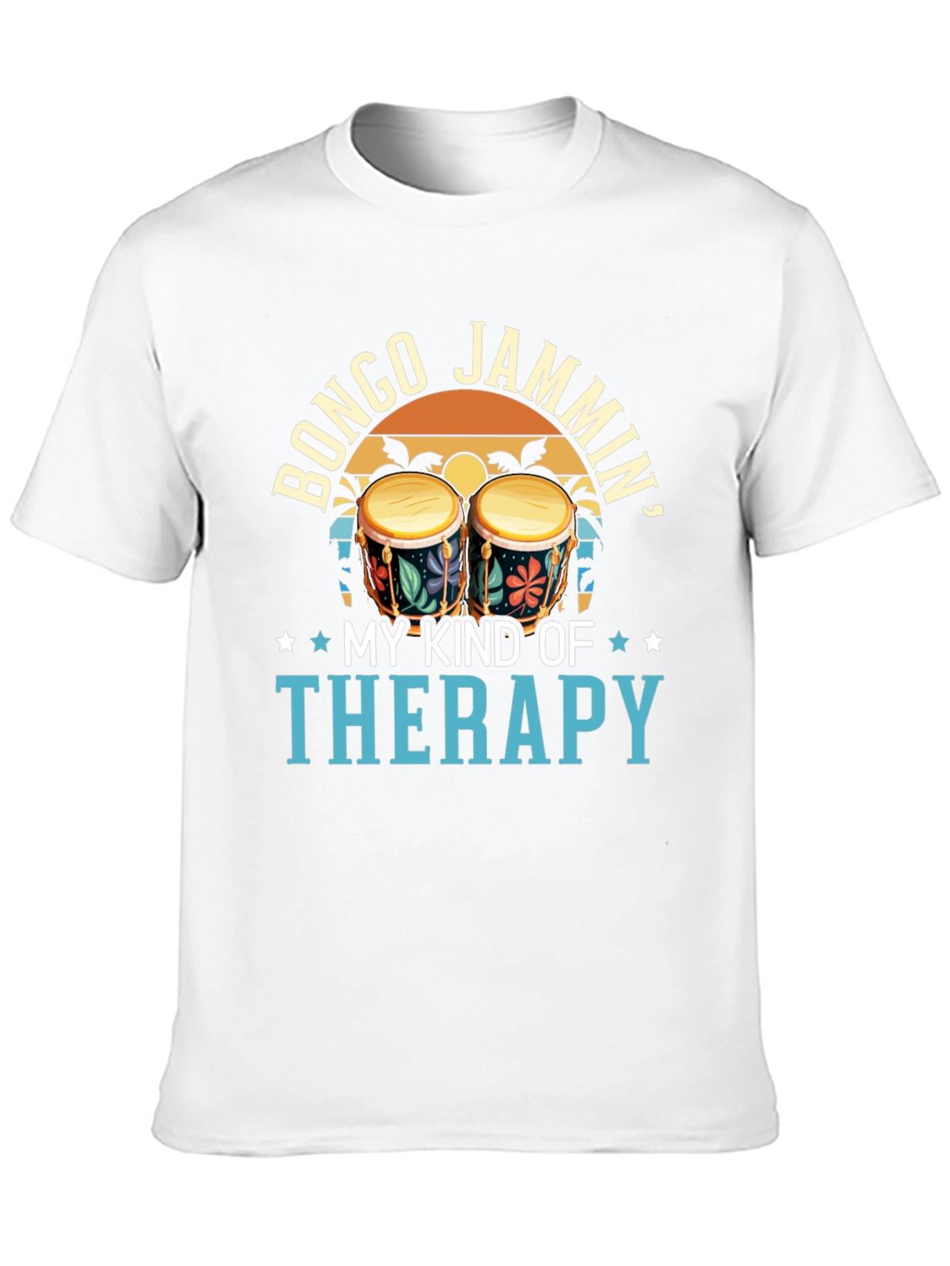 Bongo Jammin Therapy Graphic Tee