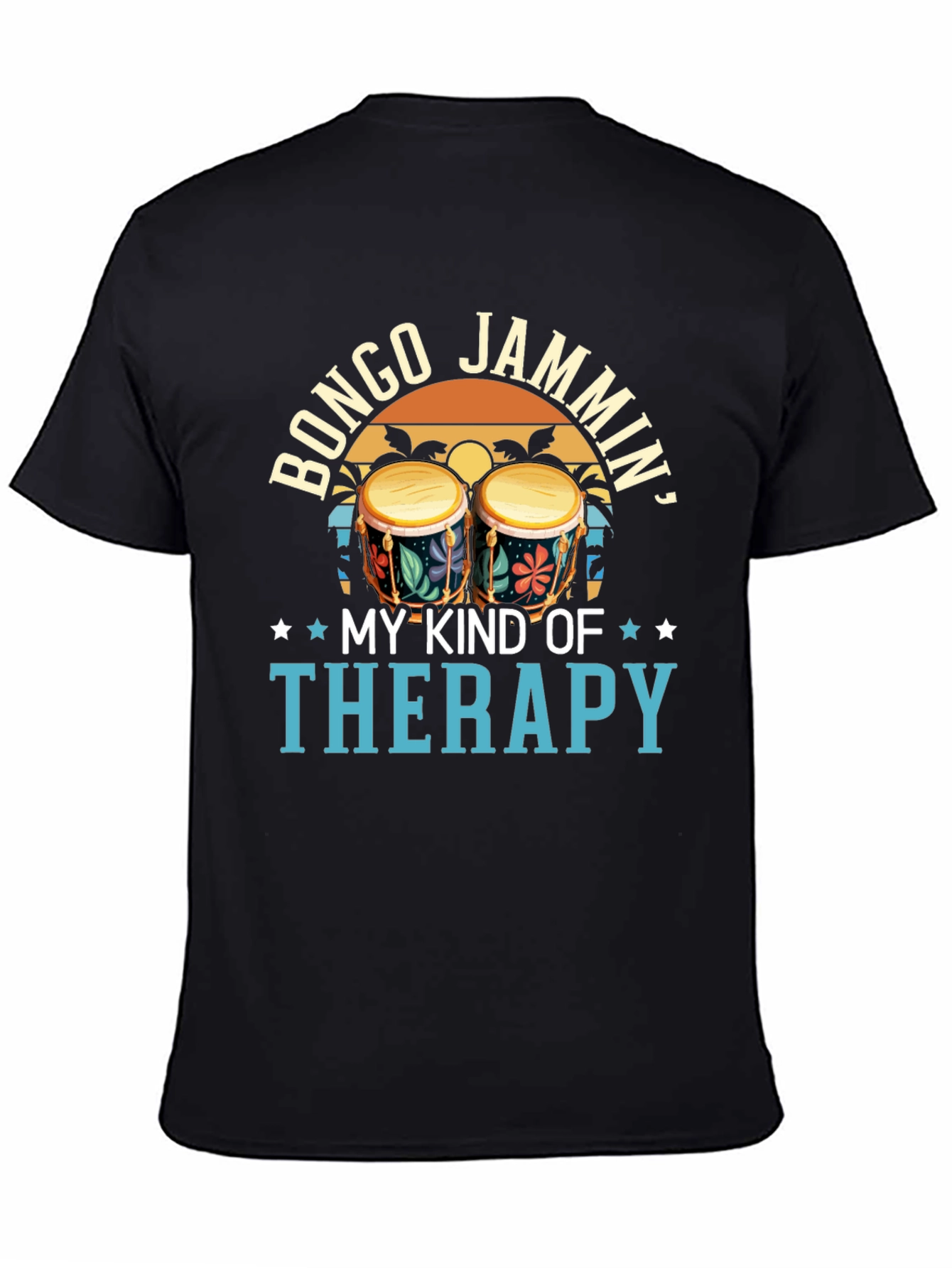 Bongo Jammin Therapy Graphic Tee