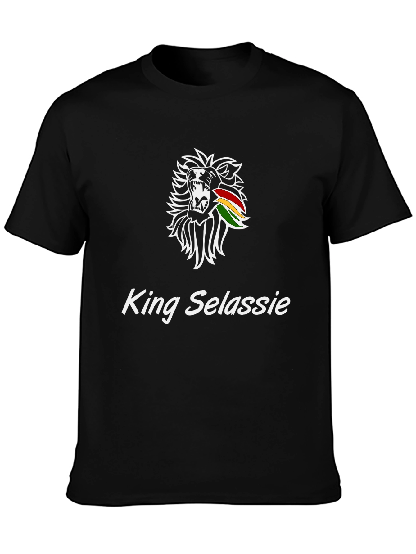 King Selassie Lion T-Shirt - Reggae Inspired