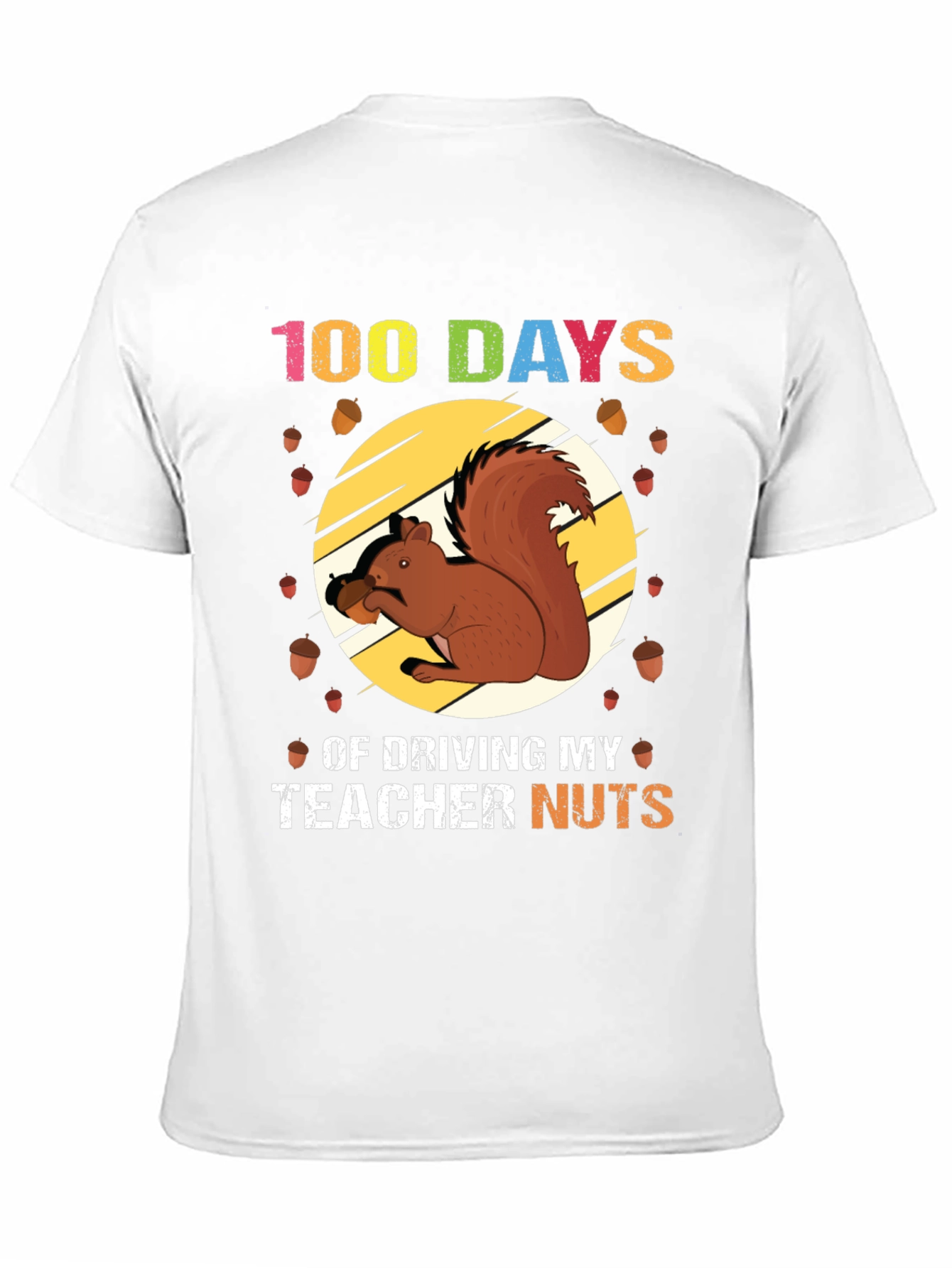 100 Days of School Squirrel T-Shirt