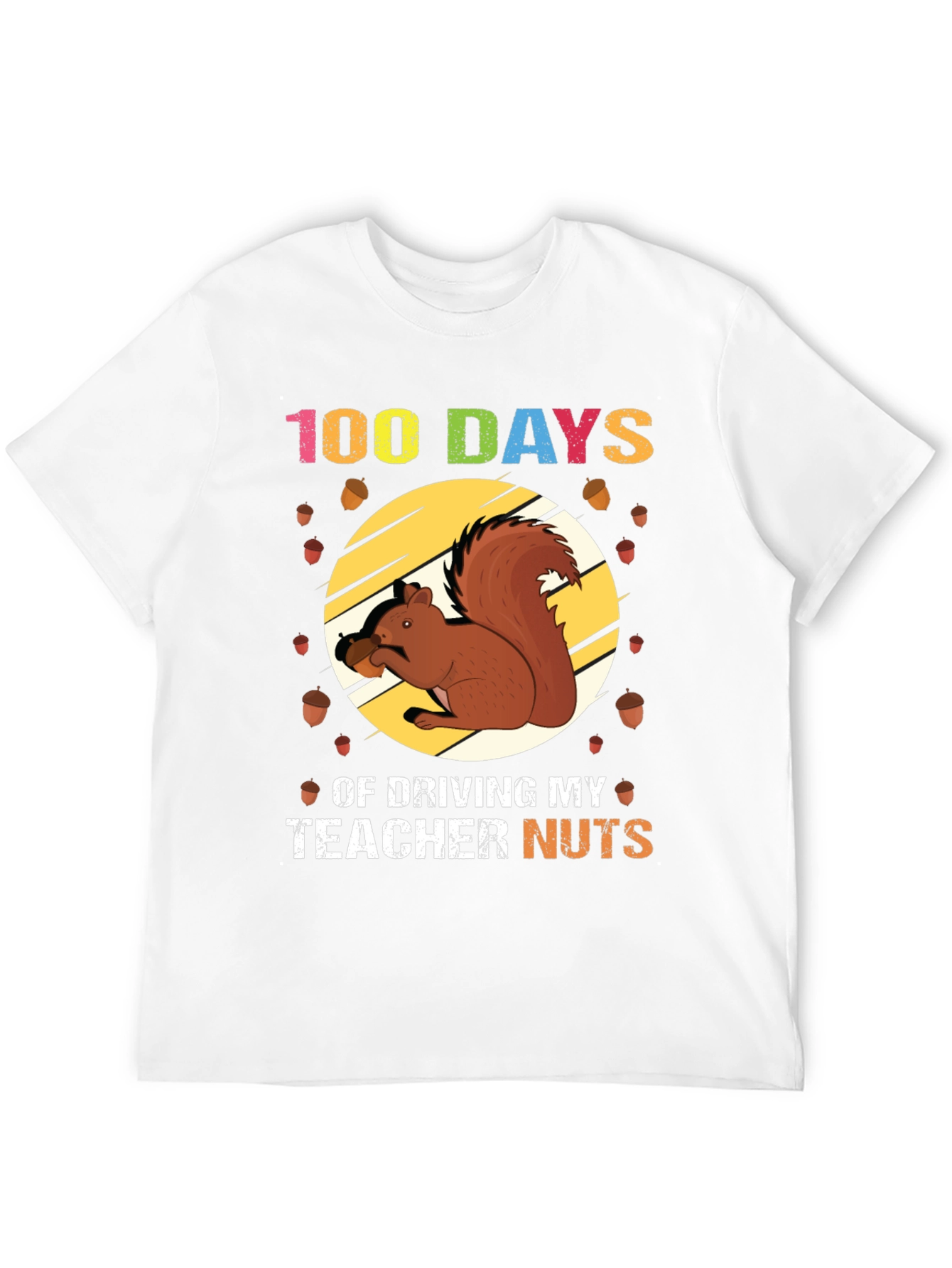 100 Days of School Squirrel T-Shirt