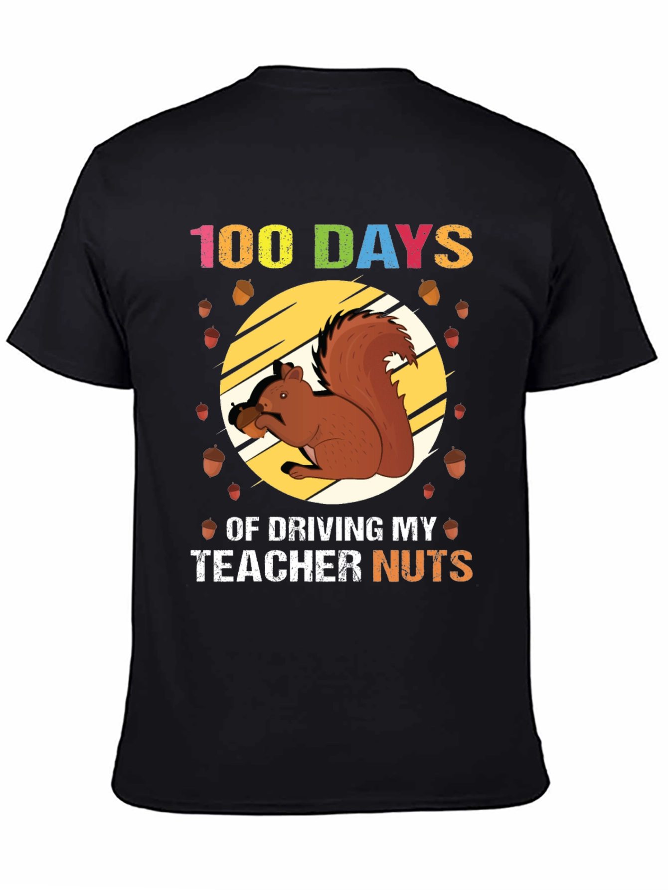100 Days of School Squirrel T-Shirt