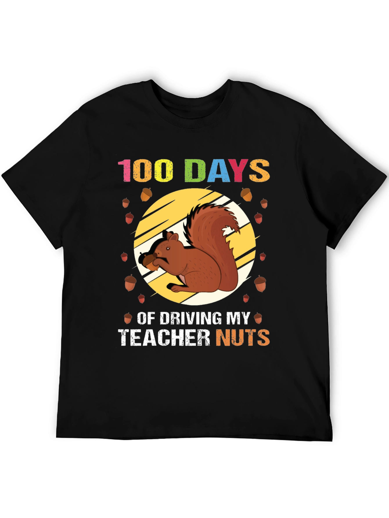 100 Days of School Squirrel T-Shirt