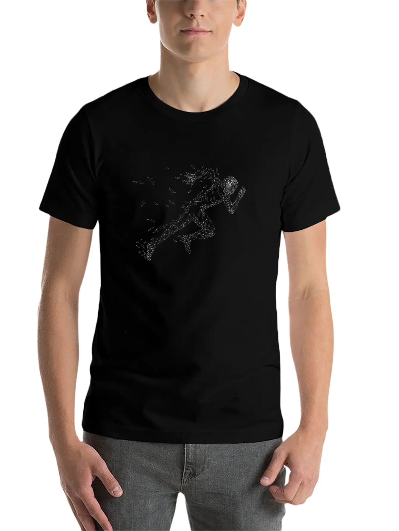 Sprinter Track And Field Sprint Runner Sport Unisex Casual T-Shirt – Clean Design For Daily Comfort