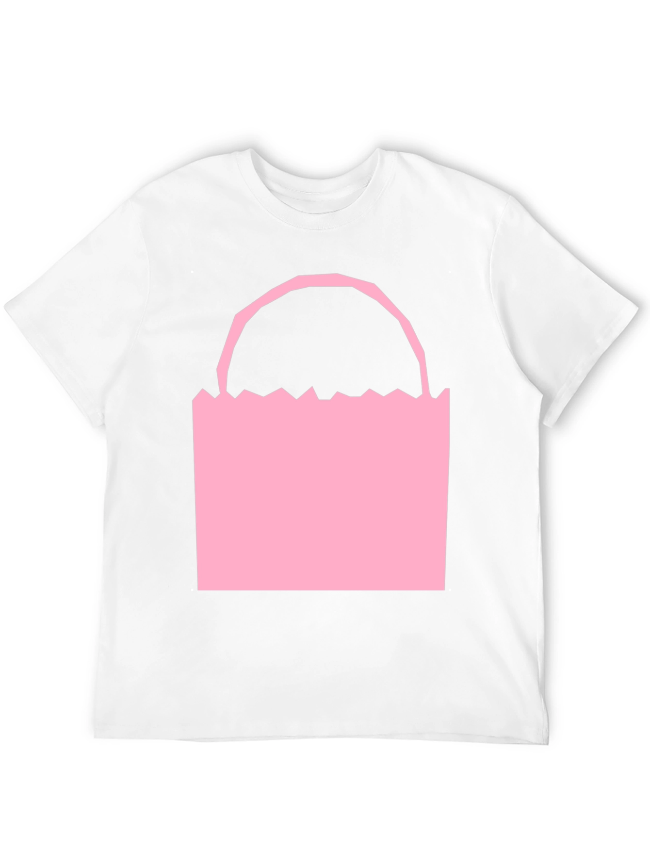 Pink Bag Graphic Tee - Modern Style