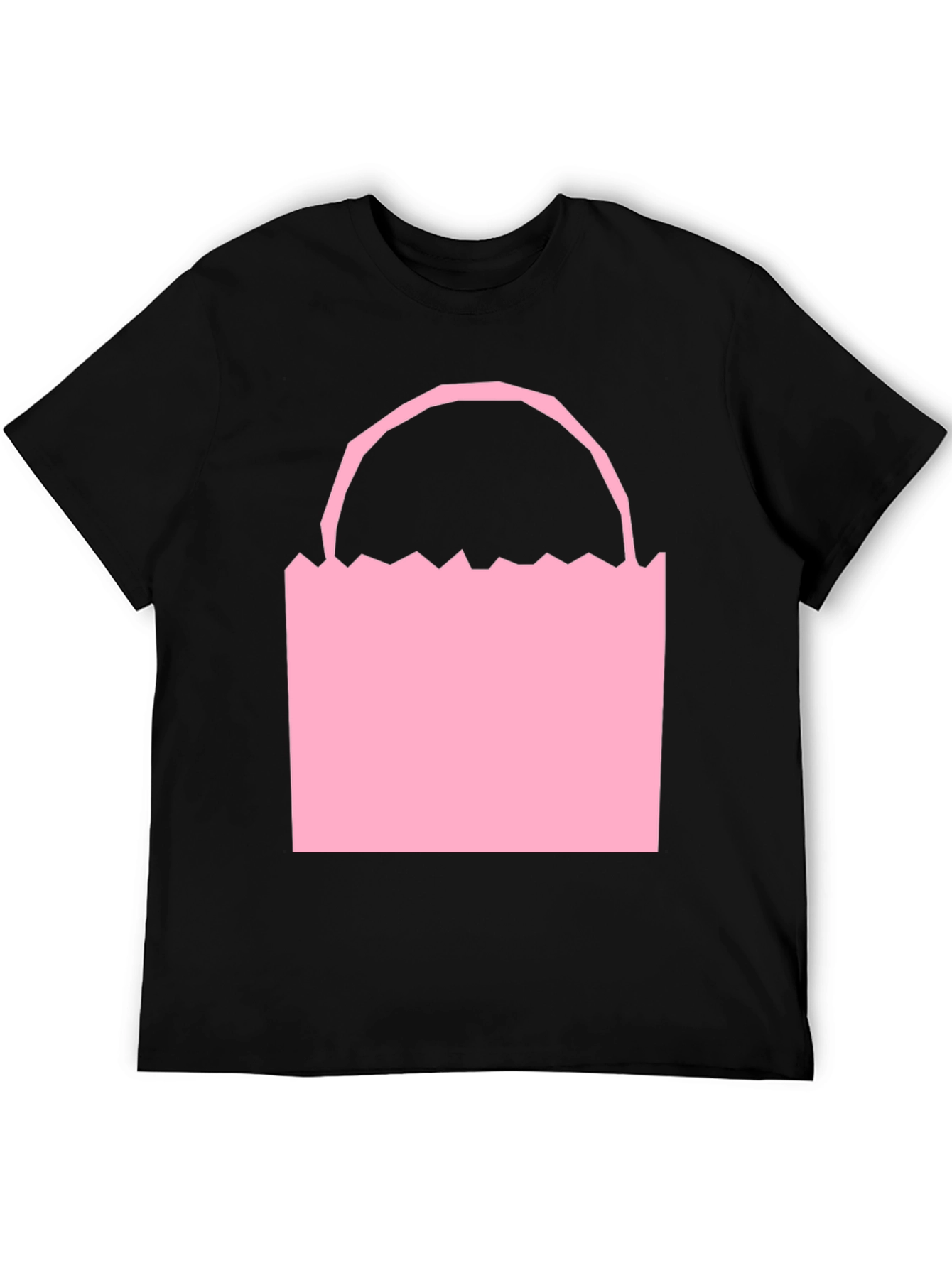 Pink Bag Graphic Tee - Modern Style