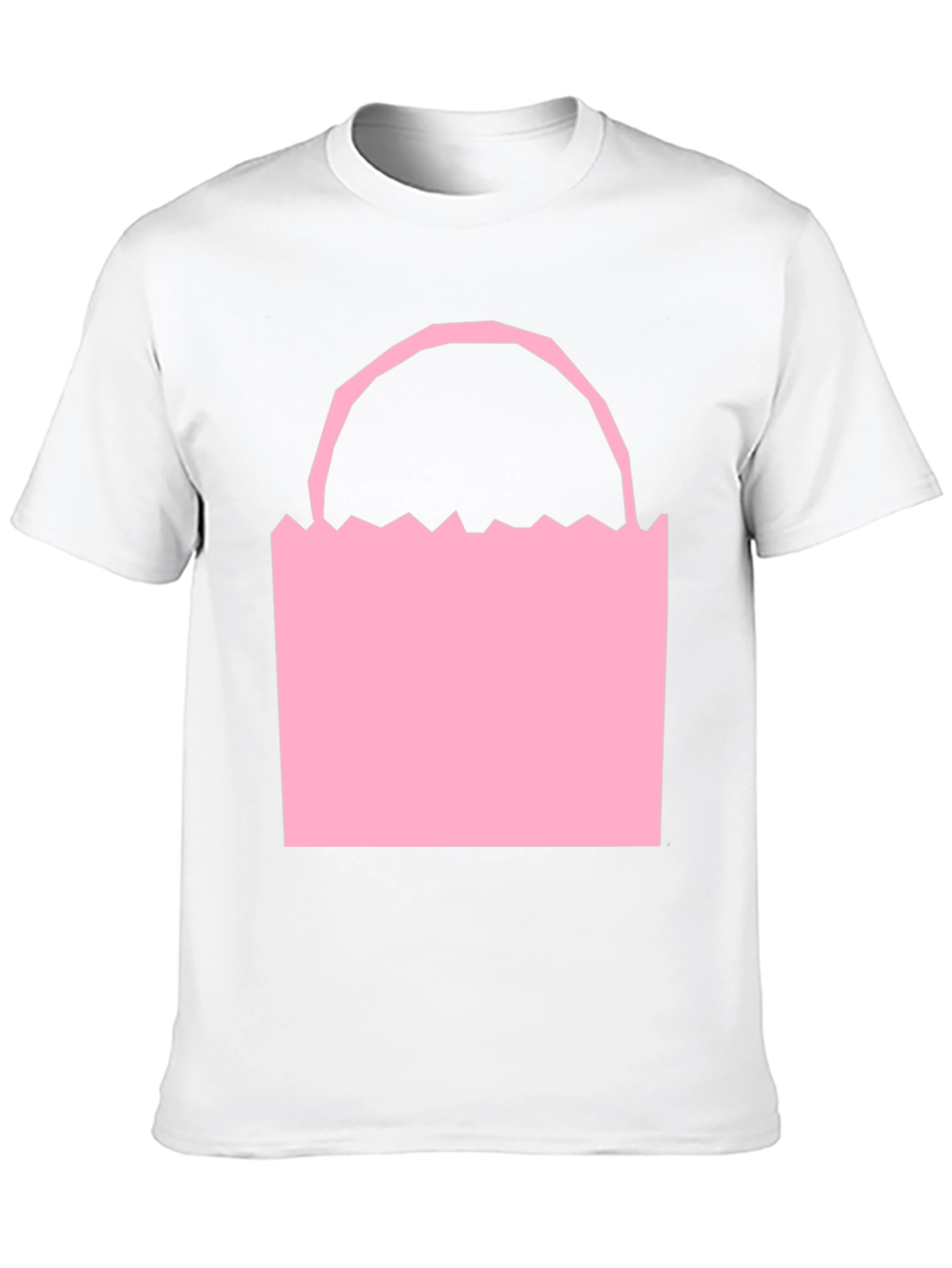Pink Bag Graphic Tee - Modern Style