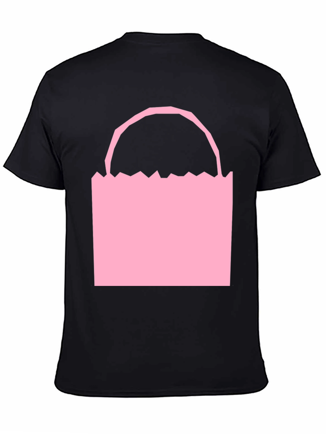 Pink Bag Graphic Tee - Modern Style