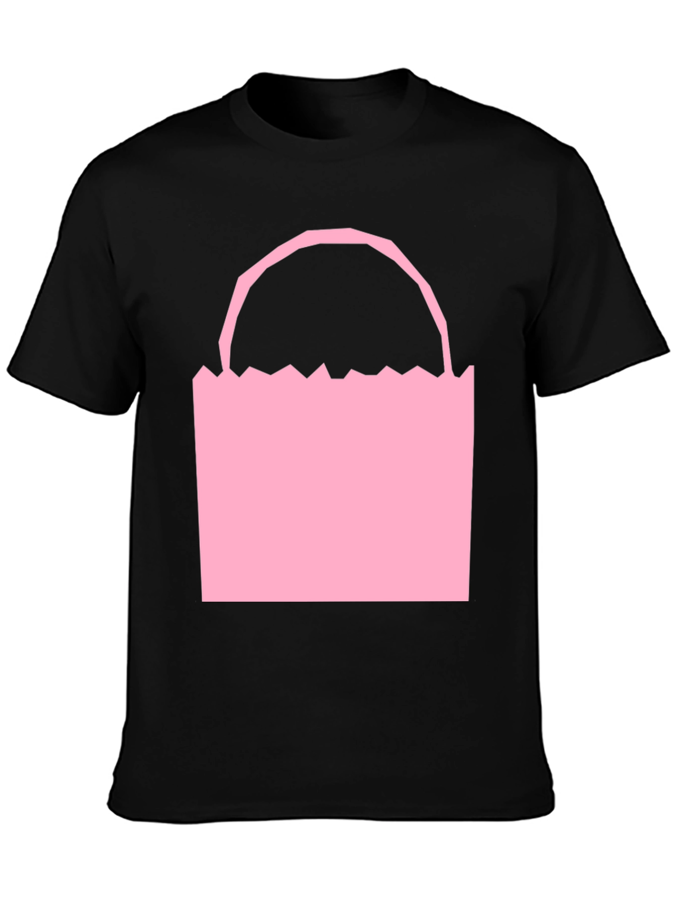 Pink Bag Graphic Tee - Modern Style