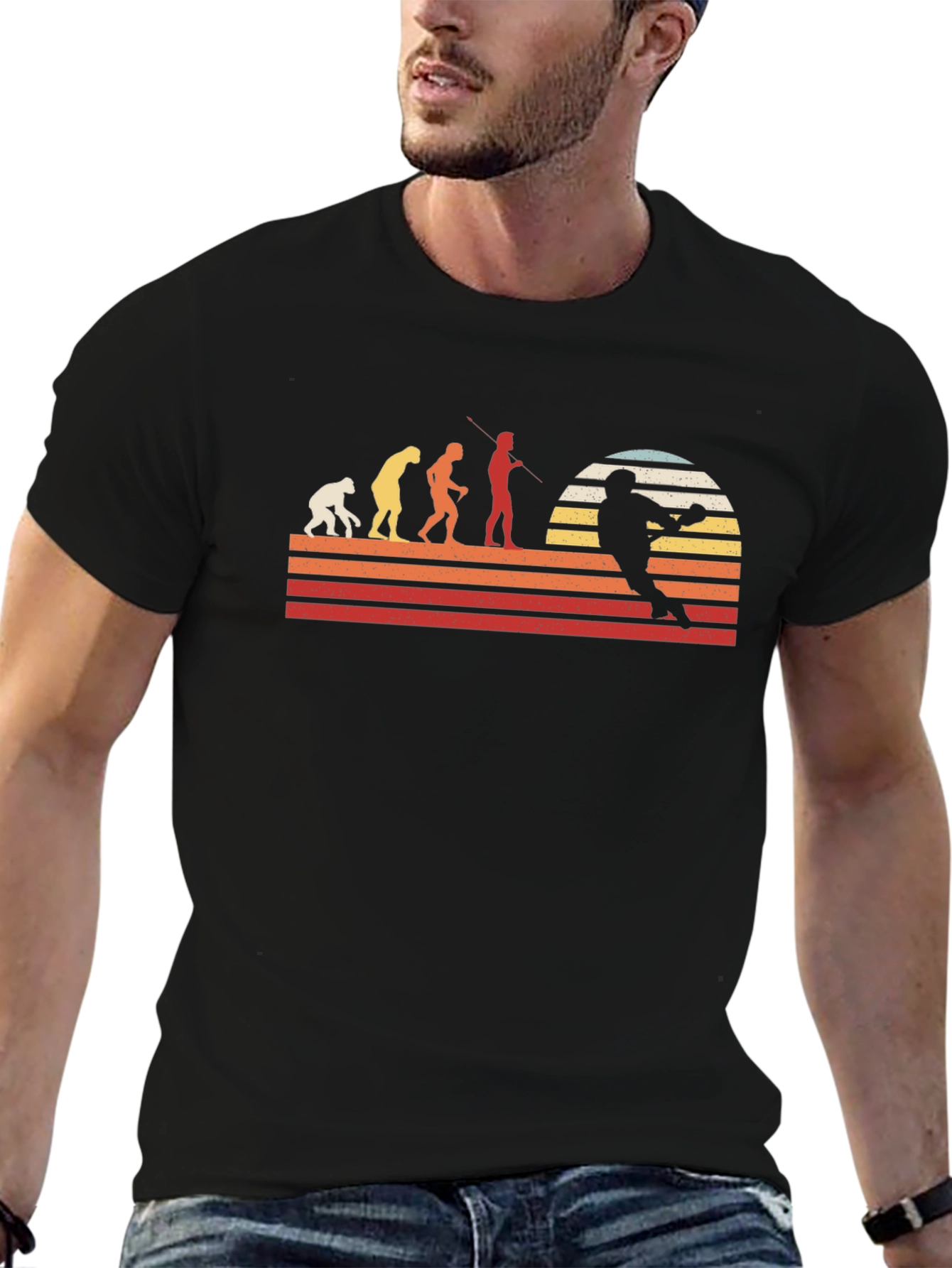 Retro Fencing Evolution Graphic Tee