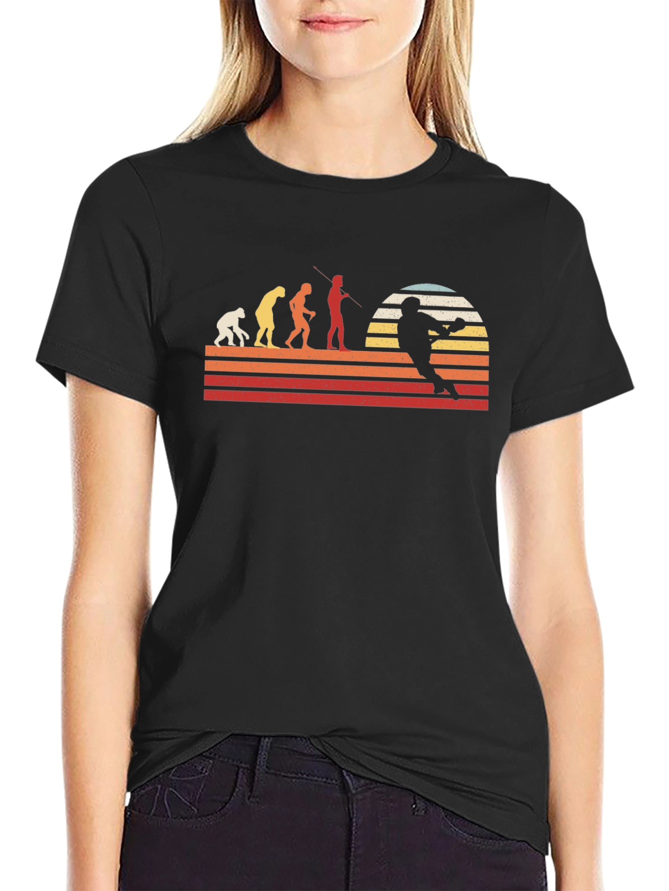 Retro Fencing Evolution Graphic Tee
