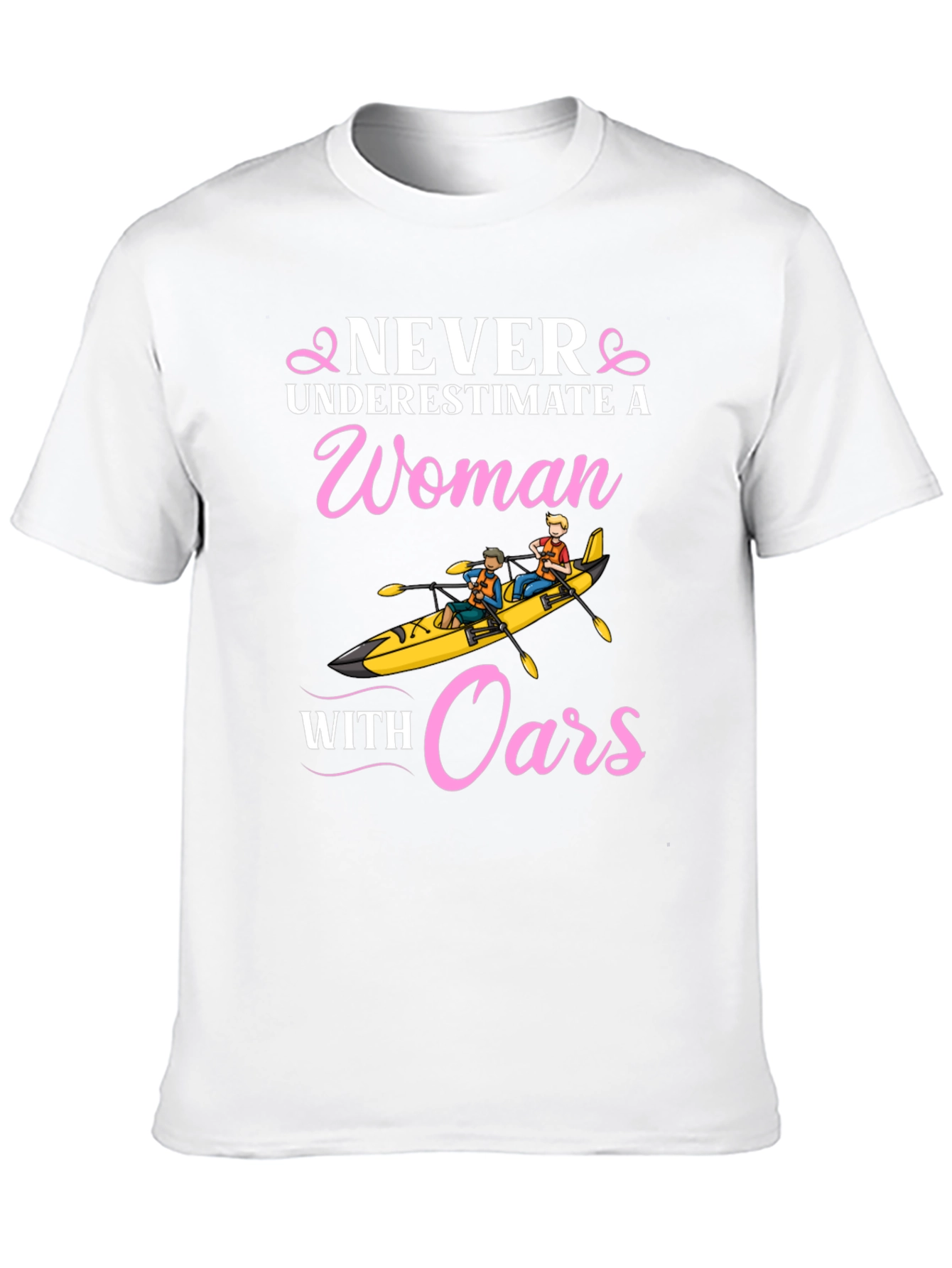 Never Underestimate A Woman With Oars T-Shirt