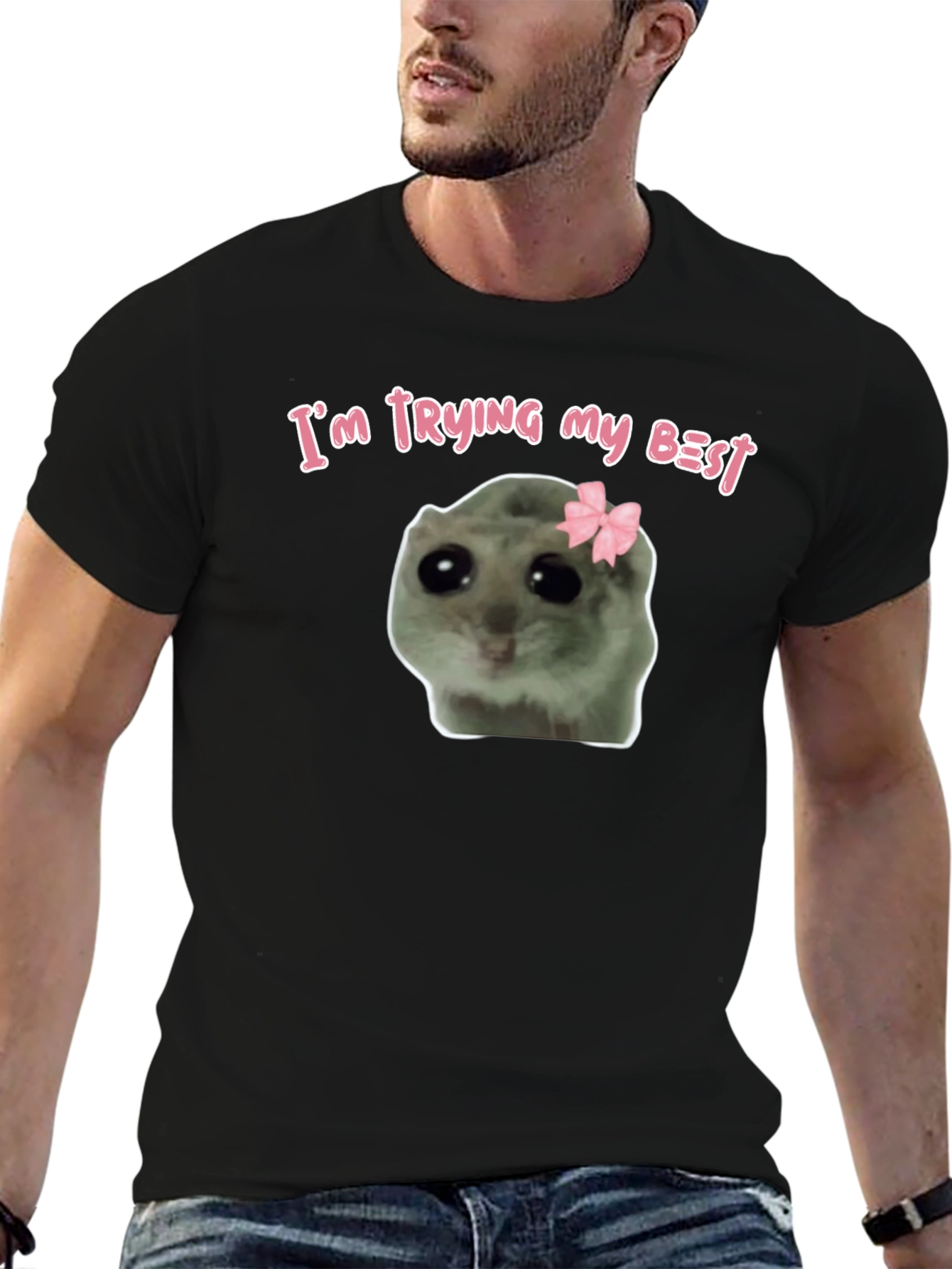 Im Trying My Best Cute Hamster T-Shirt
