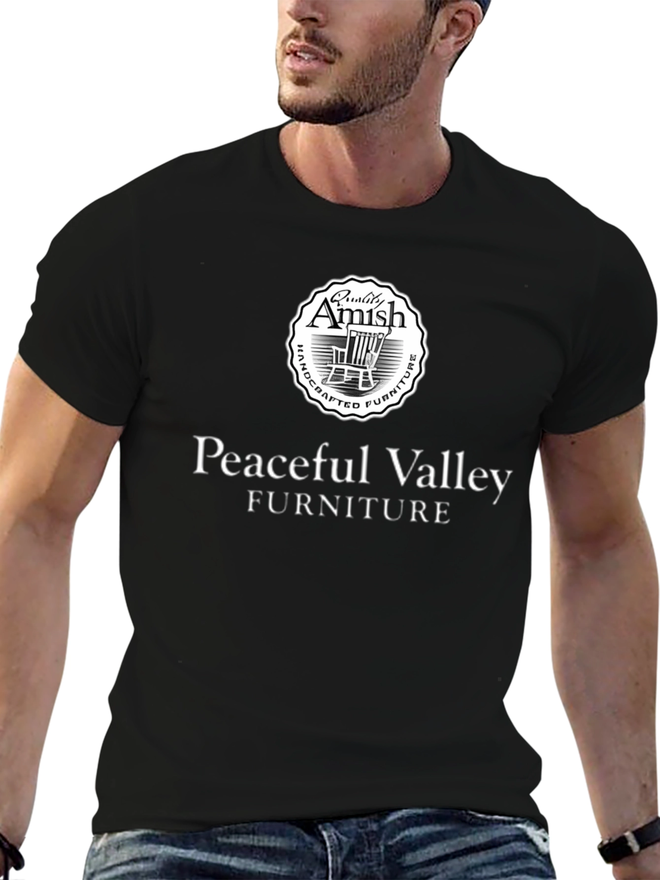 Peaceful Valley Furniture Black T-Shirt