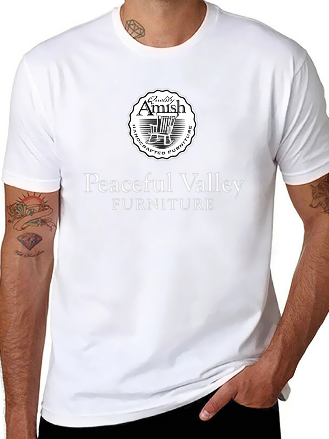 Peaceful Valley Furniture Black T-Shirt