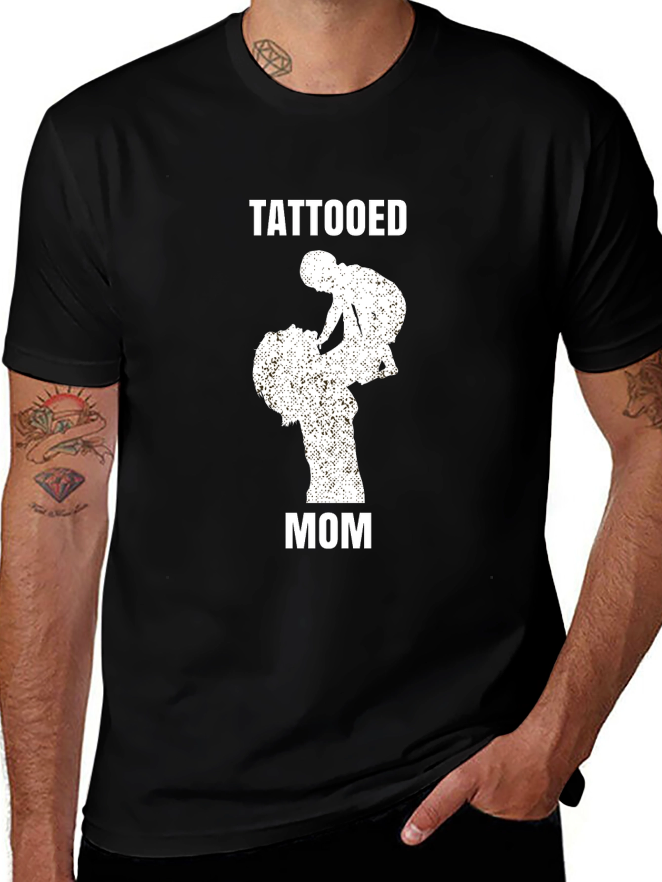 Tattooed Mom Graphic T-Shirt