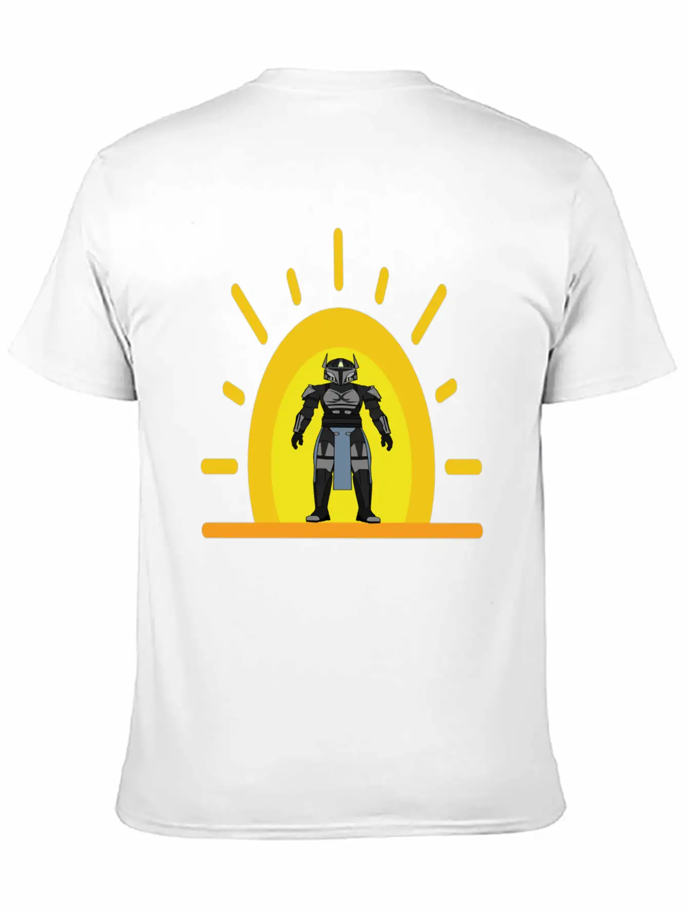 Star Wars Mens Mandalorian Warrior Graphic T-shirt Unisex Casual T-Shirt – Clean Design For Daily Comfort