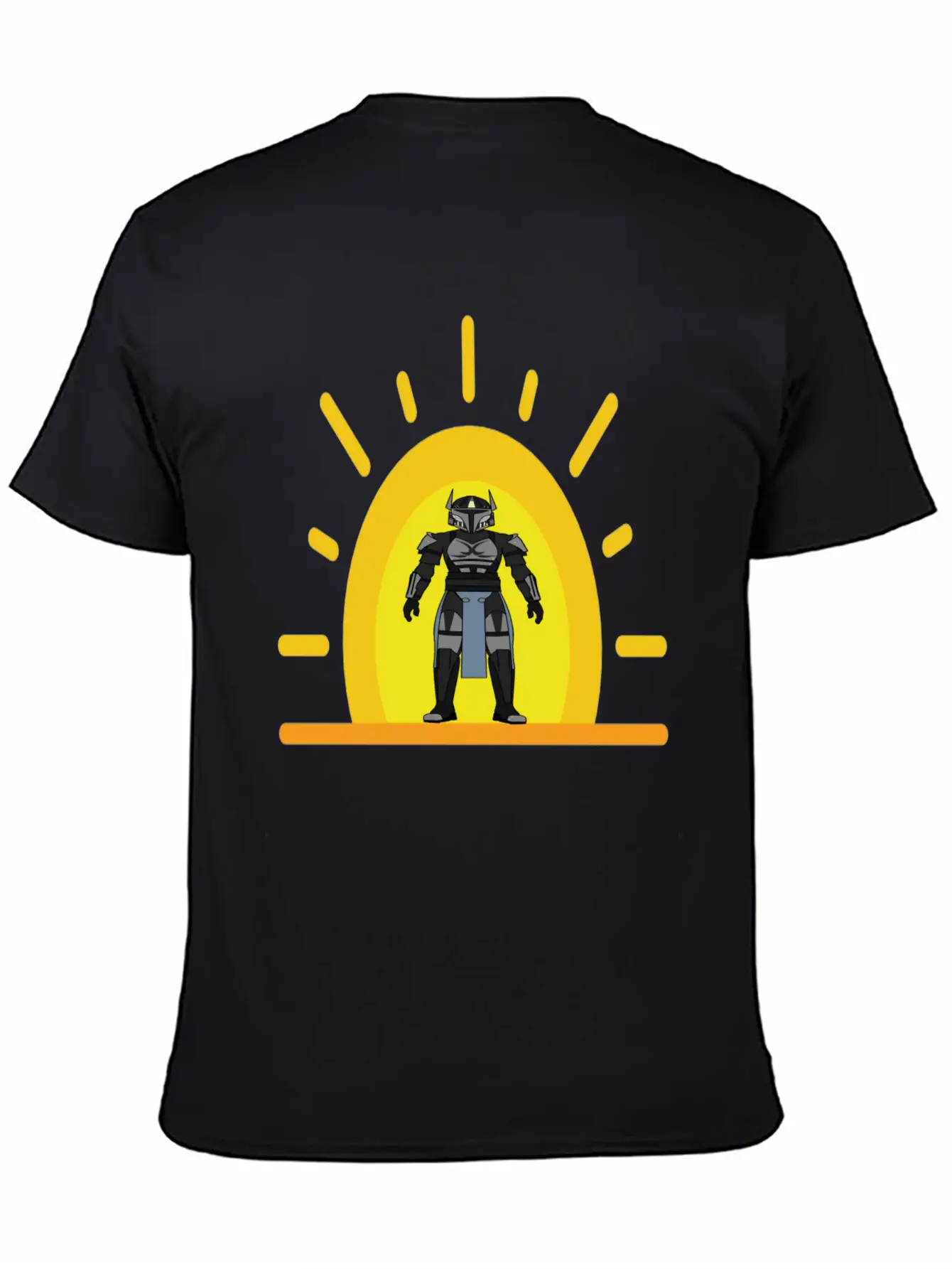 Star Wars Mens Mandalorian Warrior Graphic T-shirt Unisex Casual T-Shirt – Clean Design For Daily Comfort