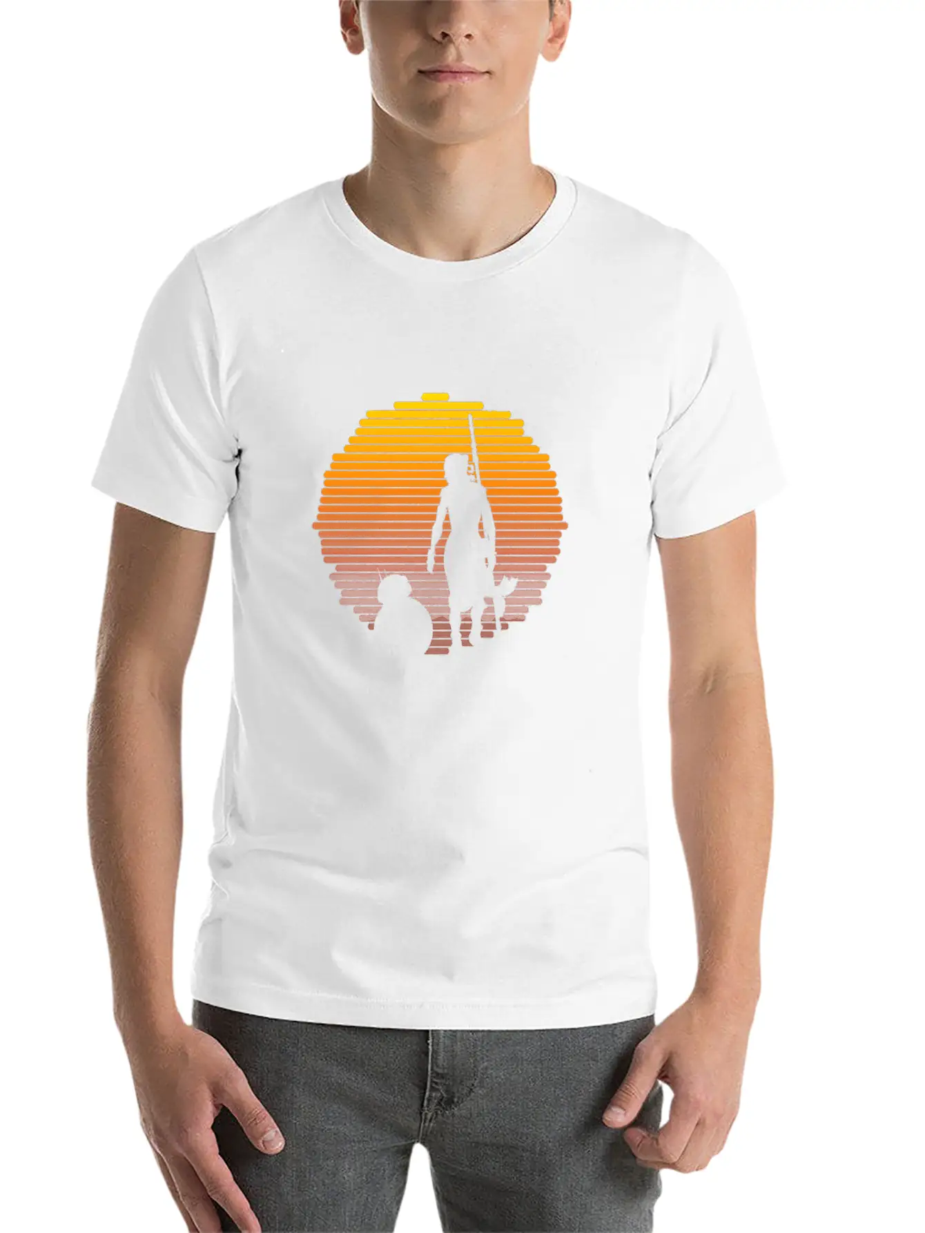 Star Wars Unisex Casual T-Shirt – Clean Design For Daily Comfort