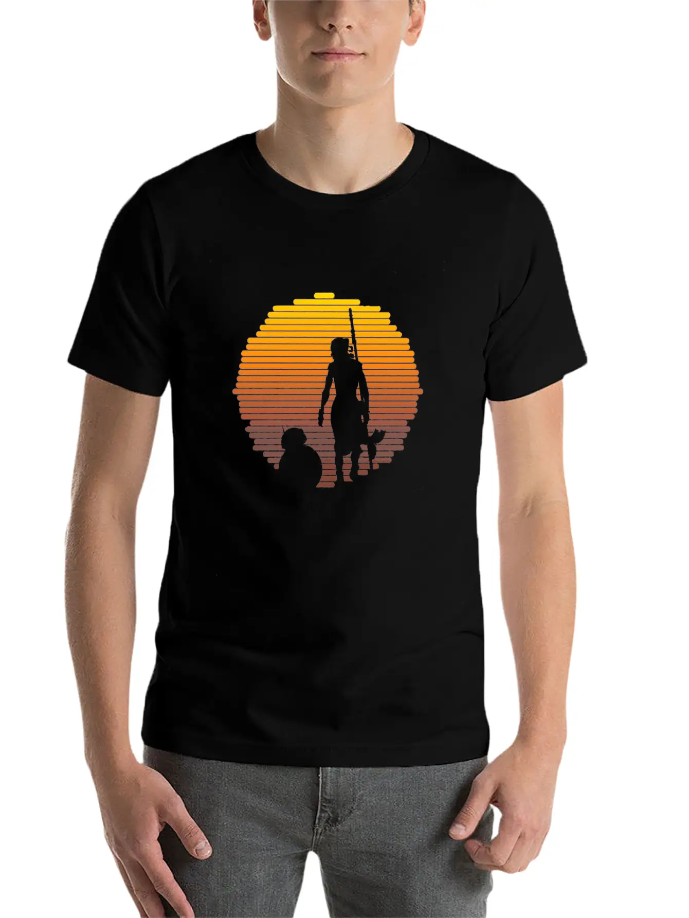 Star Wars Unisex Casual T-Shirt – Clean Design For Daily Comfort