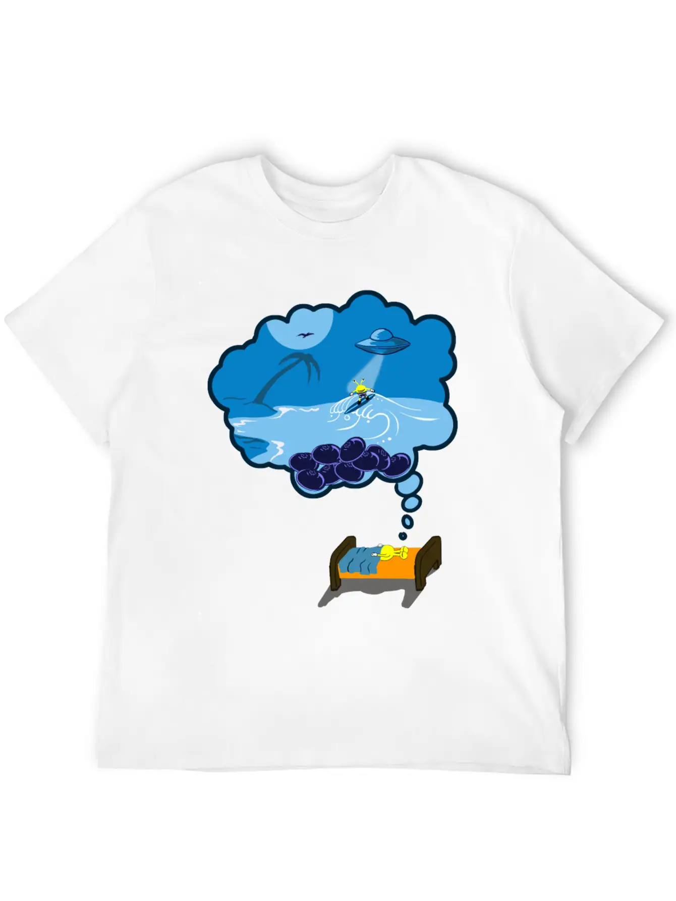 Strainge - Blue Dream Marijuana Strain Shirt Unisex Casual T-Shirt – Clean Design For Daily Comfort