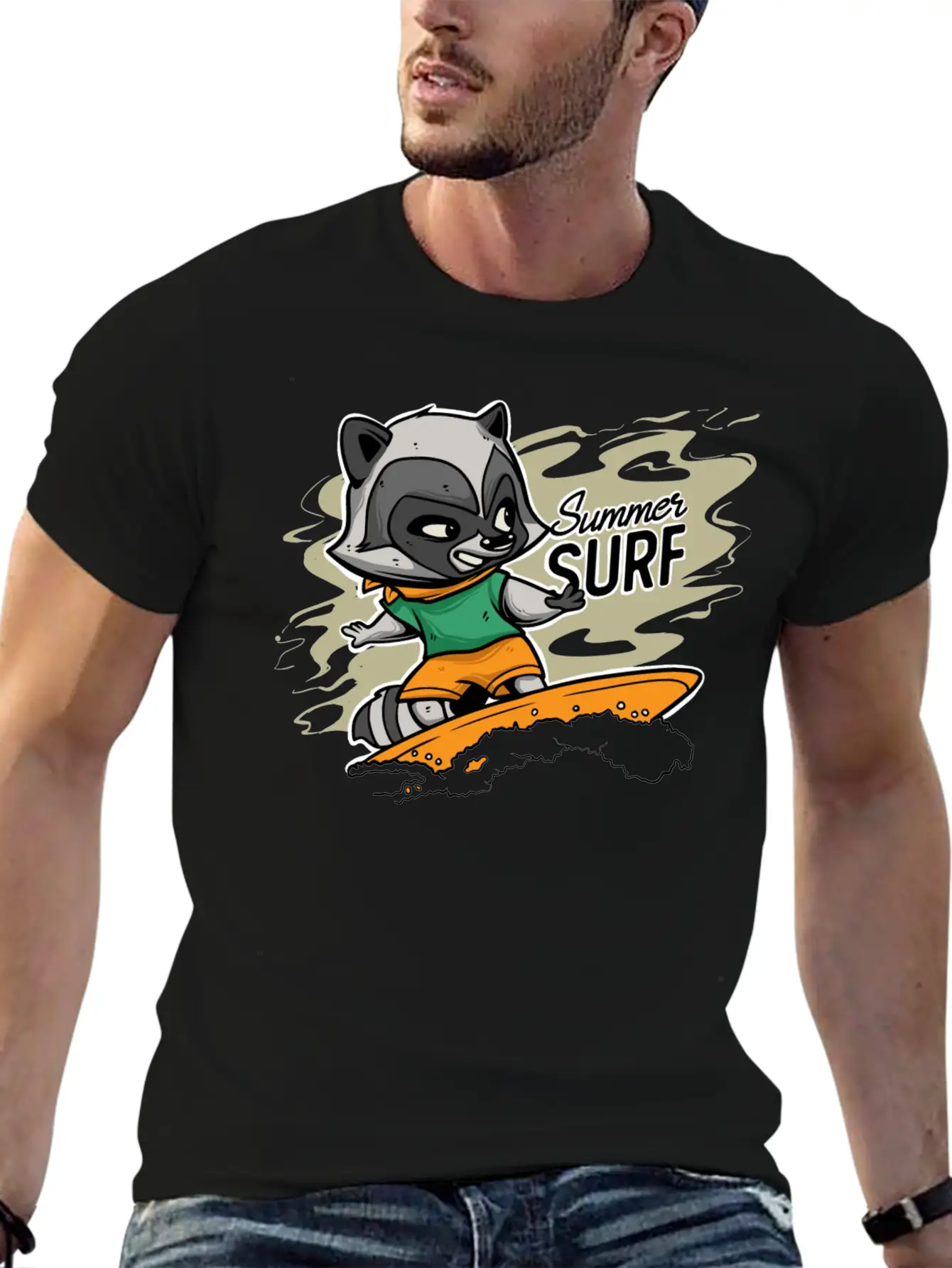 Summer Surf Unisex Casual T-Shirt – Clean Design For Daily Comfort
