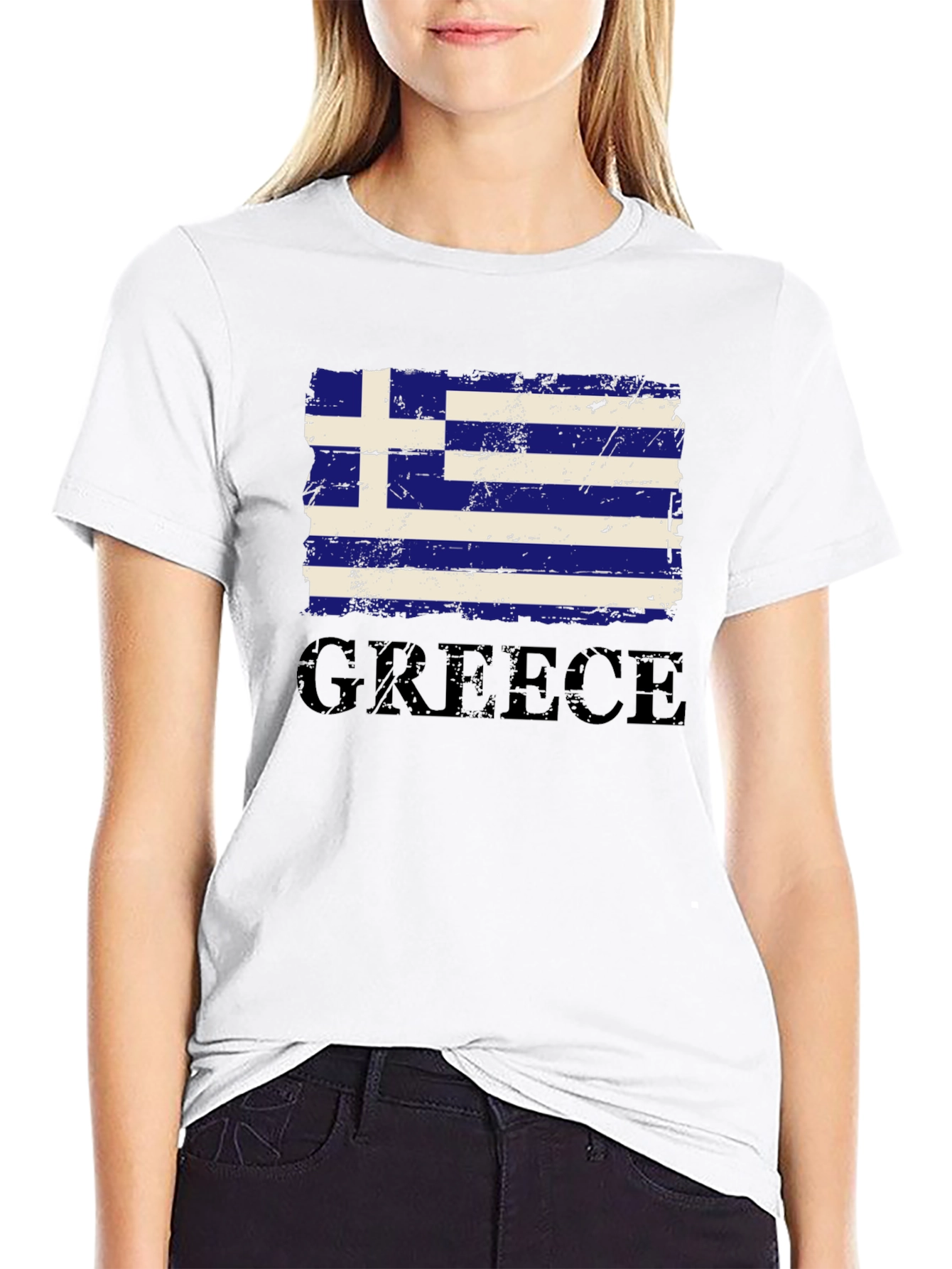 Greece Flag T-Shirt - Patriotic Greek Pride Tee