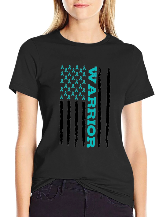 Warrior Ribbon Graphic Tee