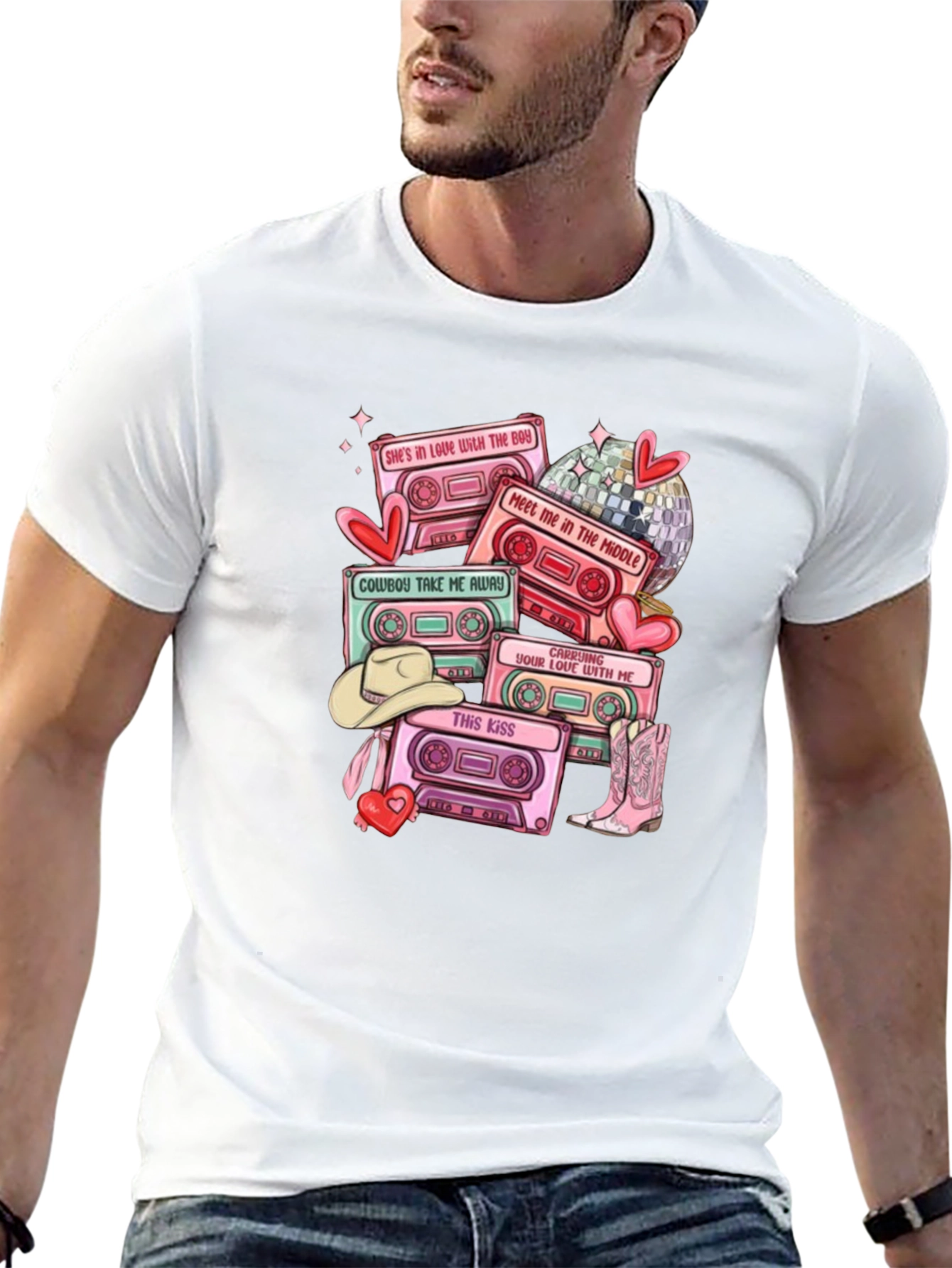 Country Music Cassette Tape T-Shirt