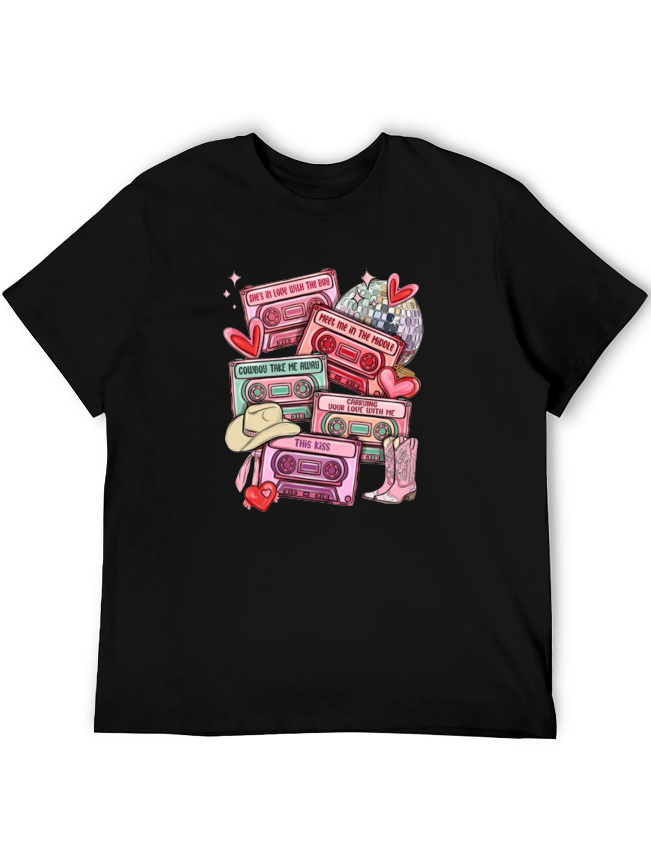 Country Music Cassette Tape T-Shirt